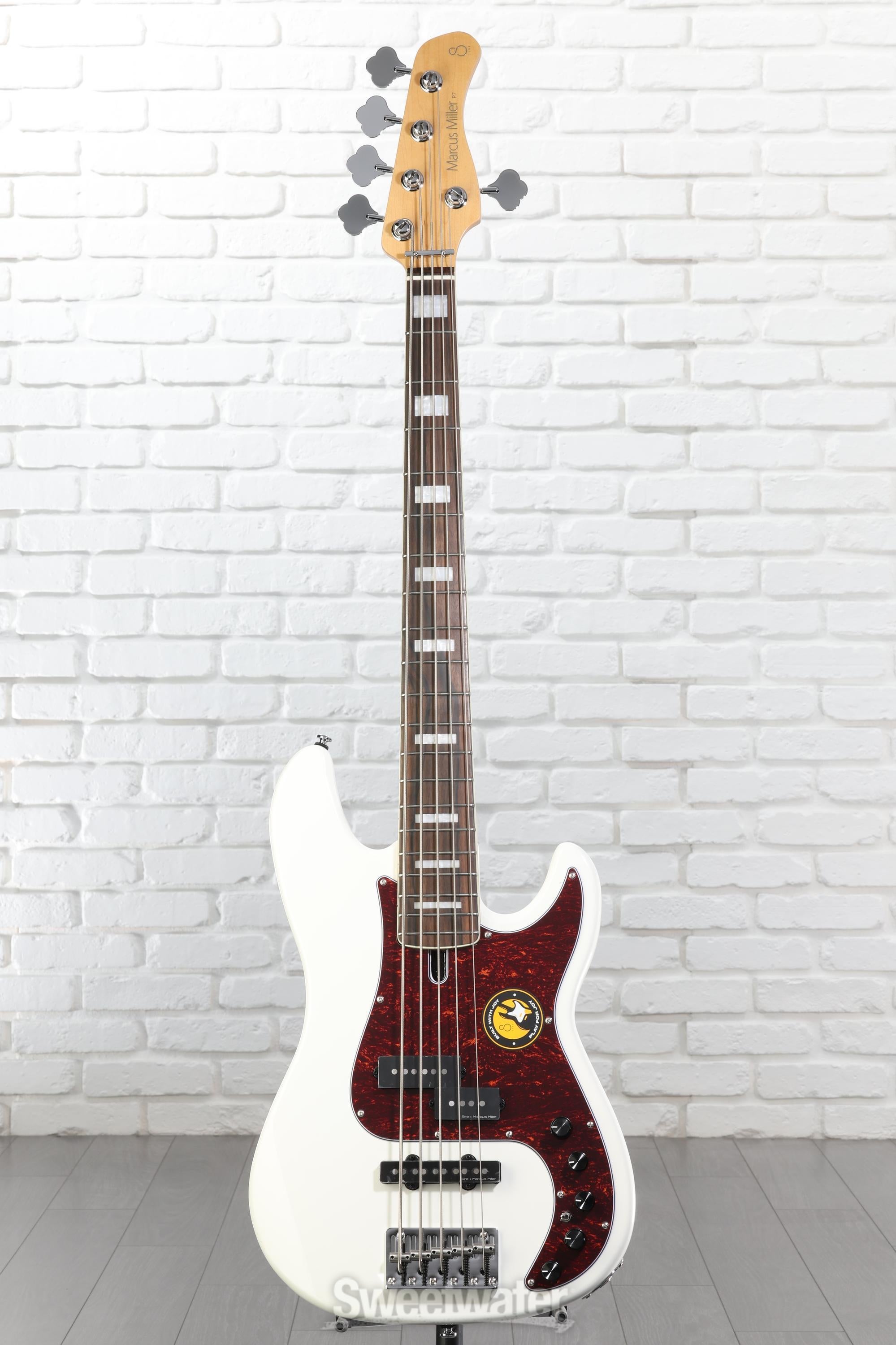 Sire Marcus Miller P7 Alder 5-string Bass Guitar - Antique White