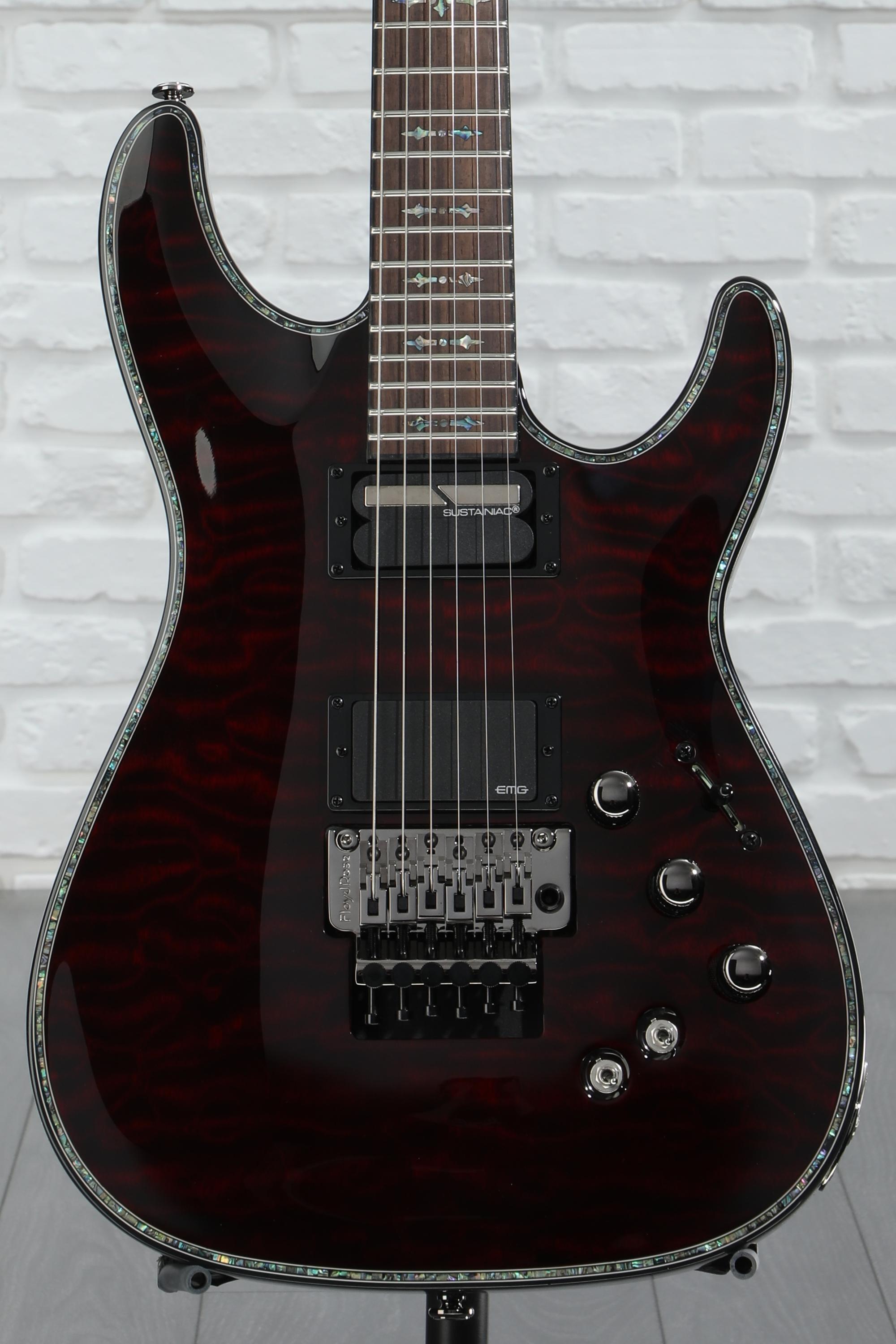 Amazon.com: Schecter Hellraiser C-1 FR Electric Guitar