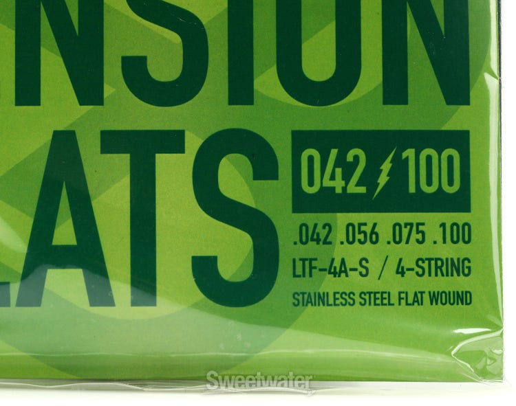 La Bella LTF-4A Low-Tension Flexible Flat Electric Bass Strings - Foto 6