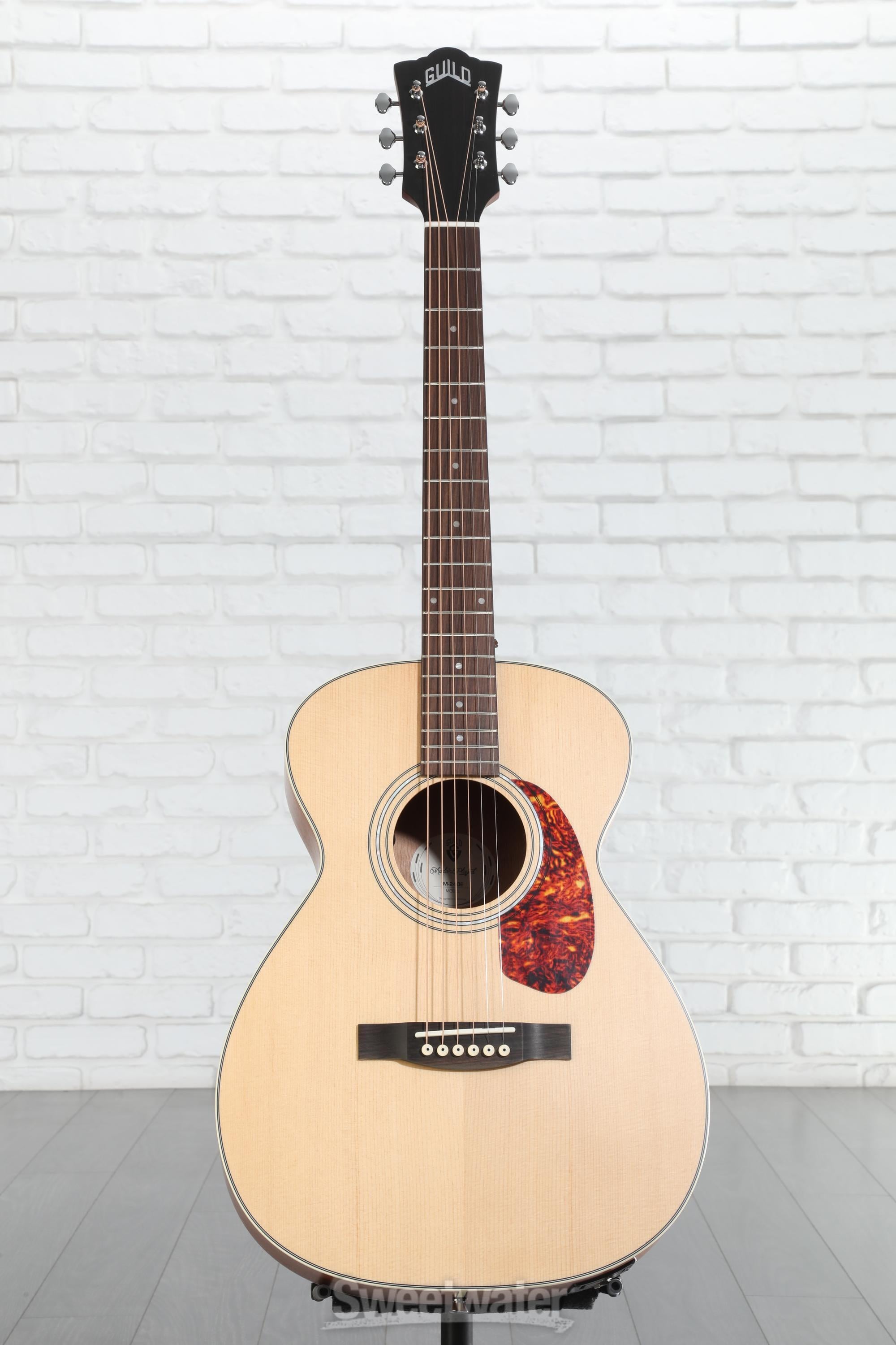 Guildギルド M-240E アコースティックエレクトリックギター Guild M-240E Westerly Concert Acoustic-Electric Guitar - Natural