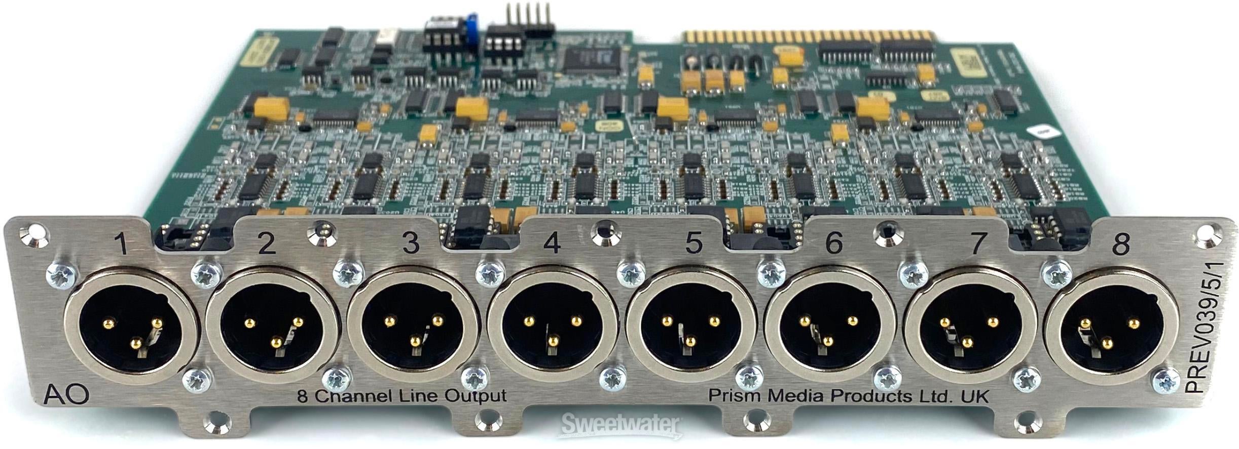 Prism Sound ADA-8XR Audio Interface with 16-channel D/A - Pro