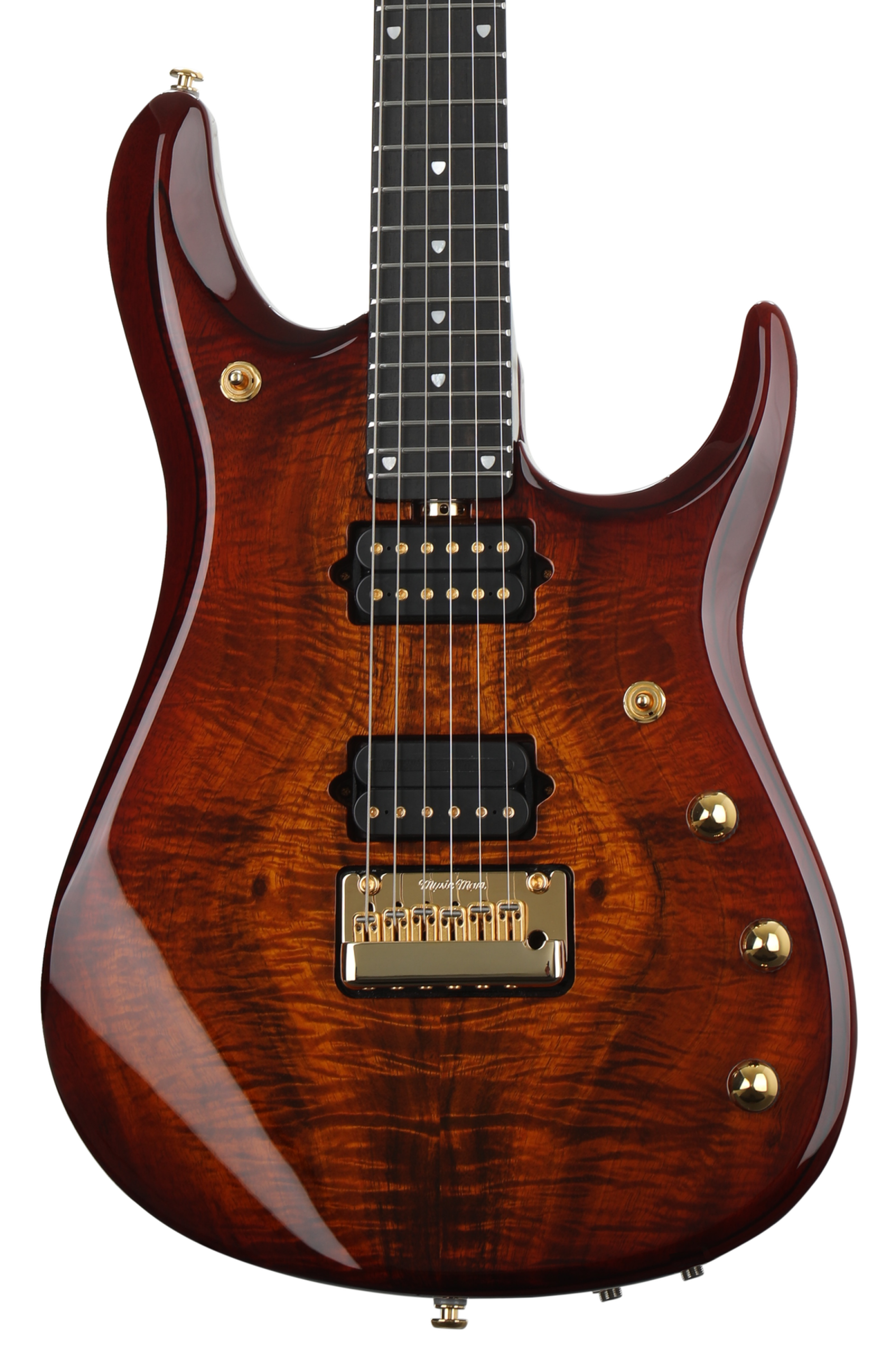 Ernie Ball Music Man BFR John Petrucci - Koa Island | Sweetwater
