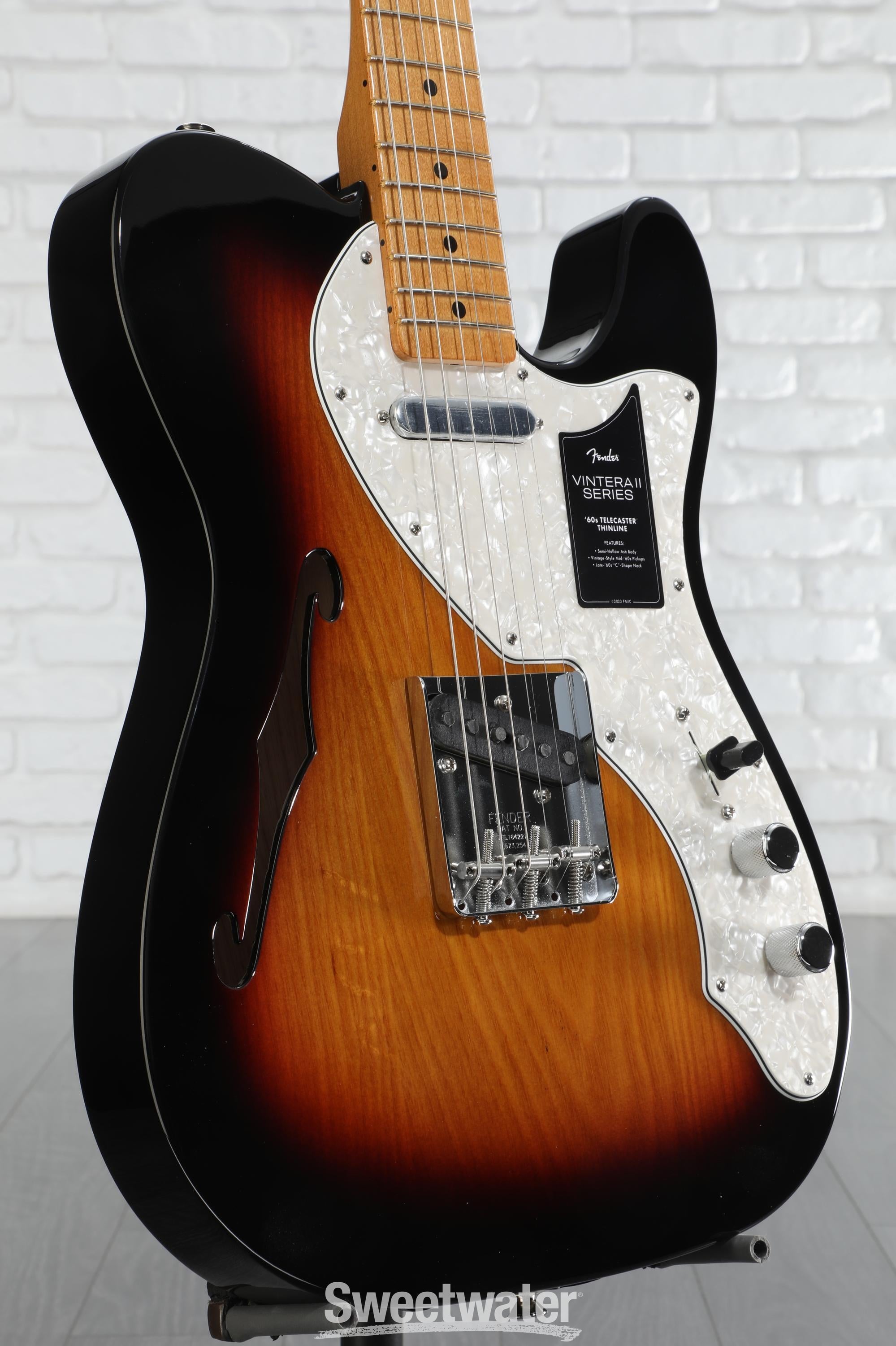 ギター Fender Vintera II '60s Telecaster Fender Vintera II '60s Telecaster Electric Guitar Sonic Blue