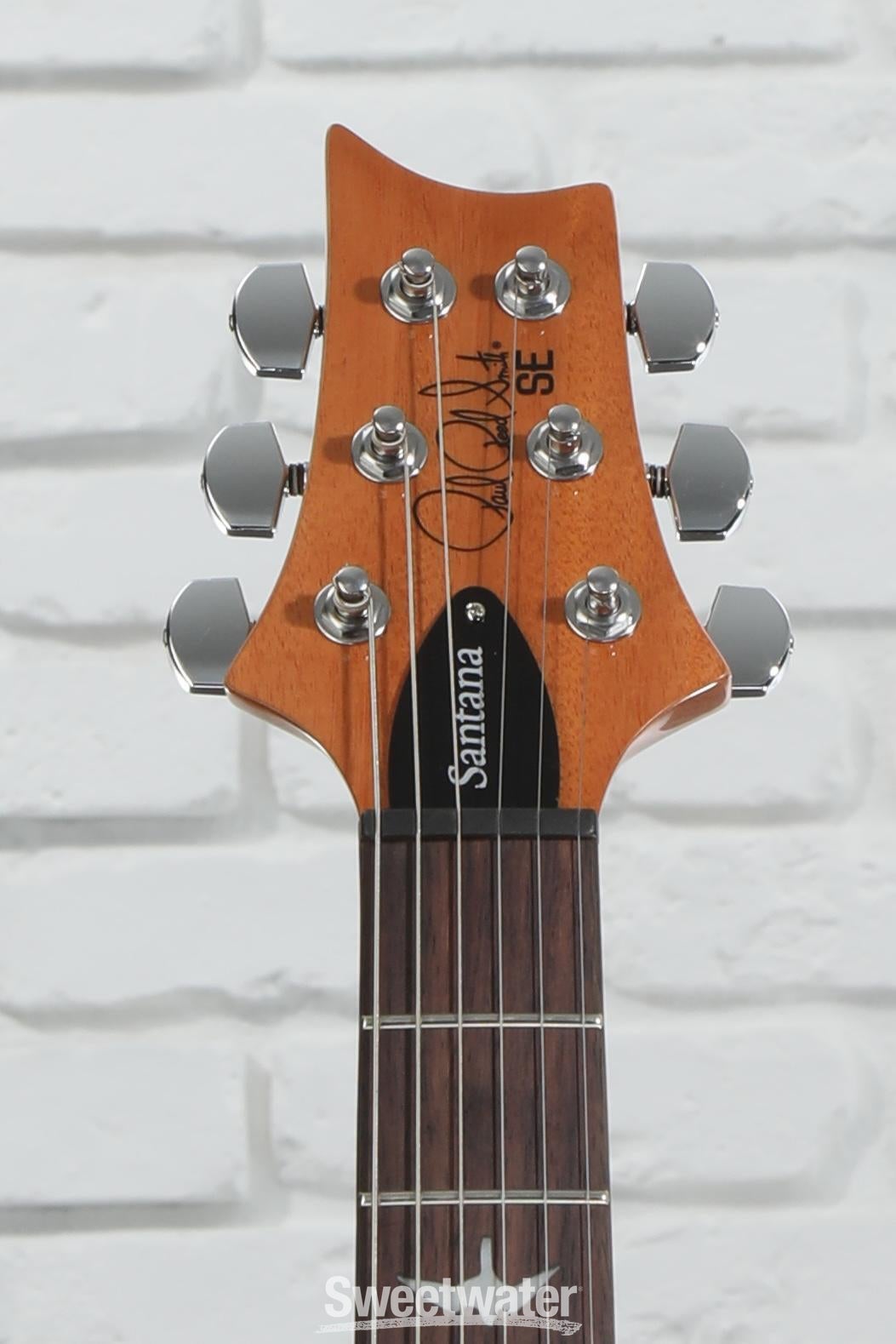 PRS SE Santana Electric Guitar - Santana Yellow | Sweetwater