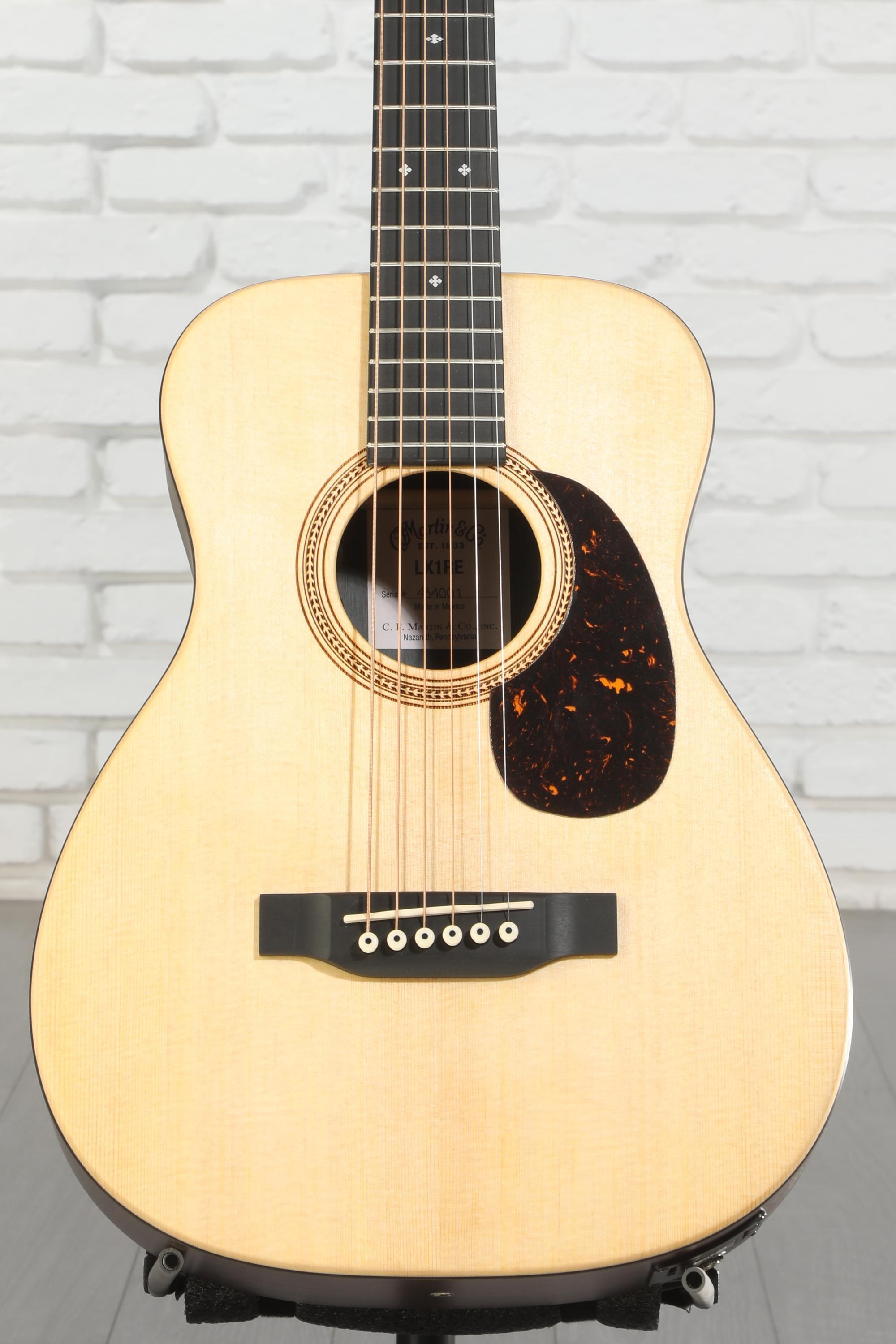 Martin LX1RE Little Martin - Natural Reviews | Sweetwater