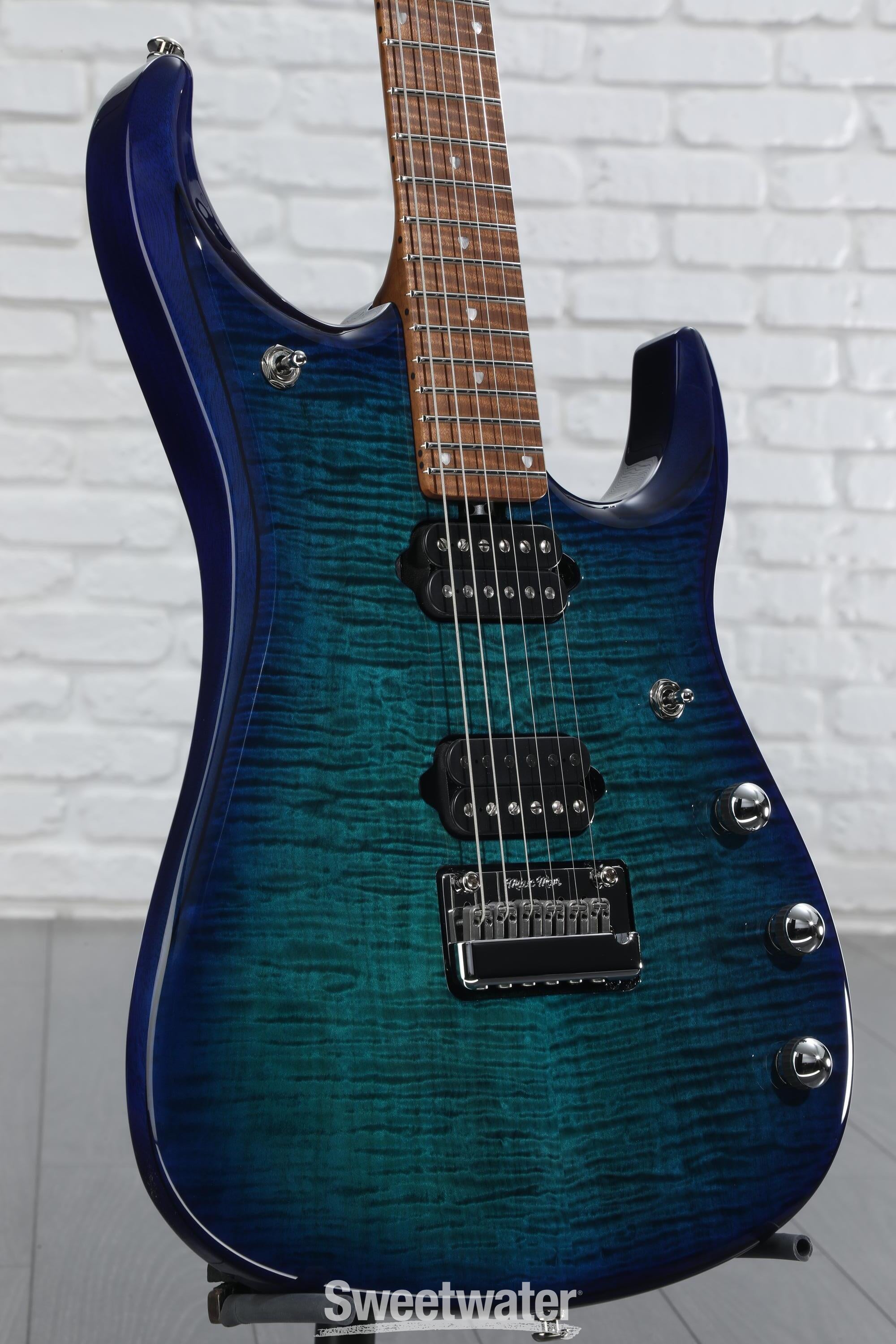 ギター MusicMan JP15 Blue Berry Burst 85/300 Ernie Ball