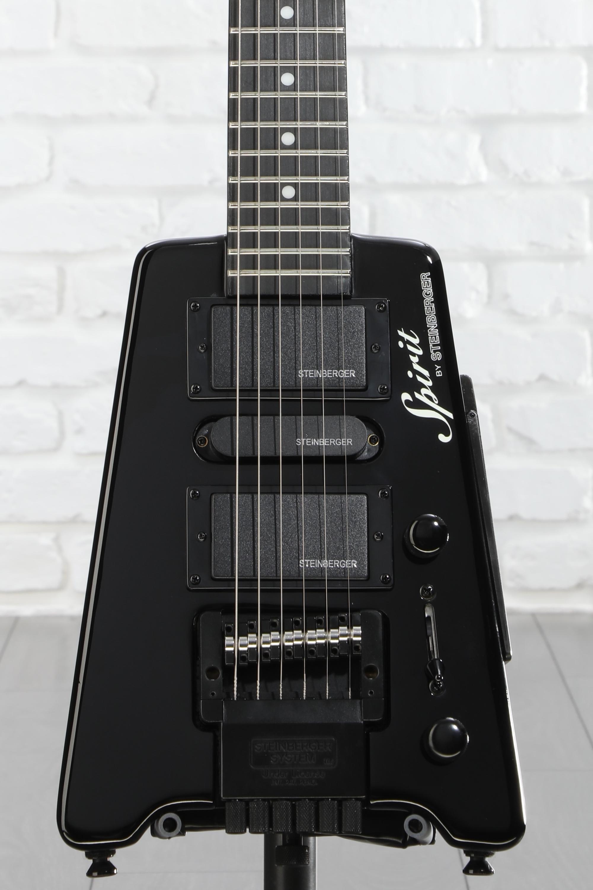 Steinbergerスタインバーガー Spirit GT-Pro Deluxe Amazon.com: Spirit GT-PRO Deluxe Electric Guitar in Hot Rod Yellow