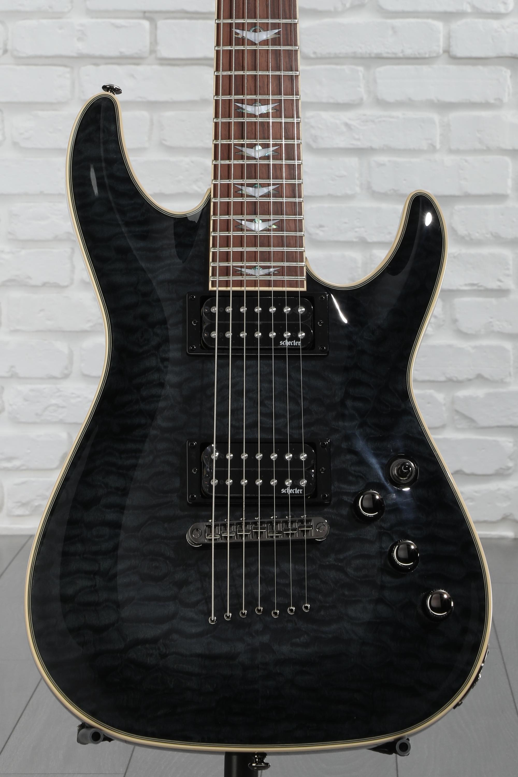 美品 Schecter OMEN 7 Extreme 7弦モデル コイルタップ付 美品 Schecter OMEN 7 Extreme 7弦モデル コイルタップ付