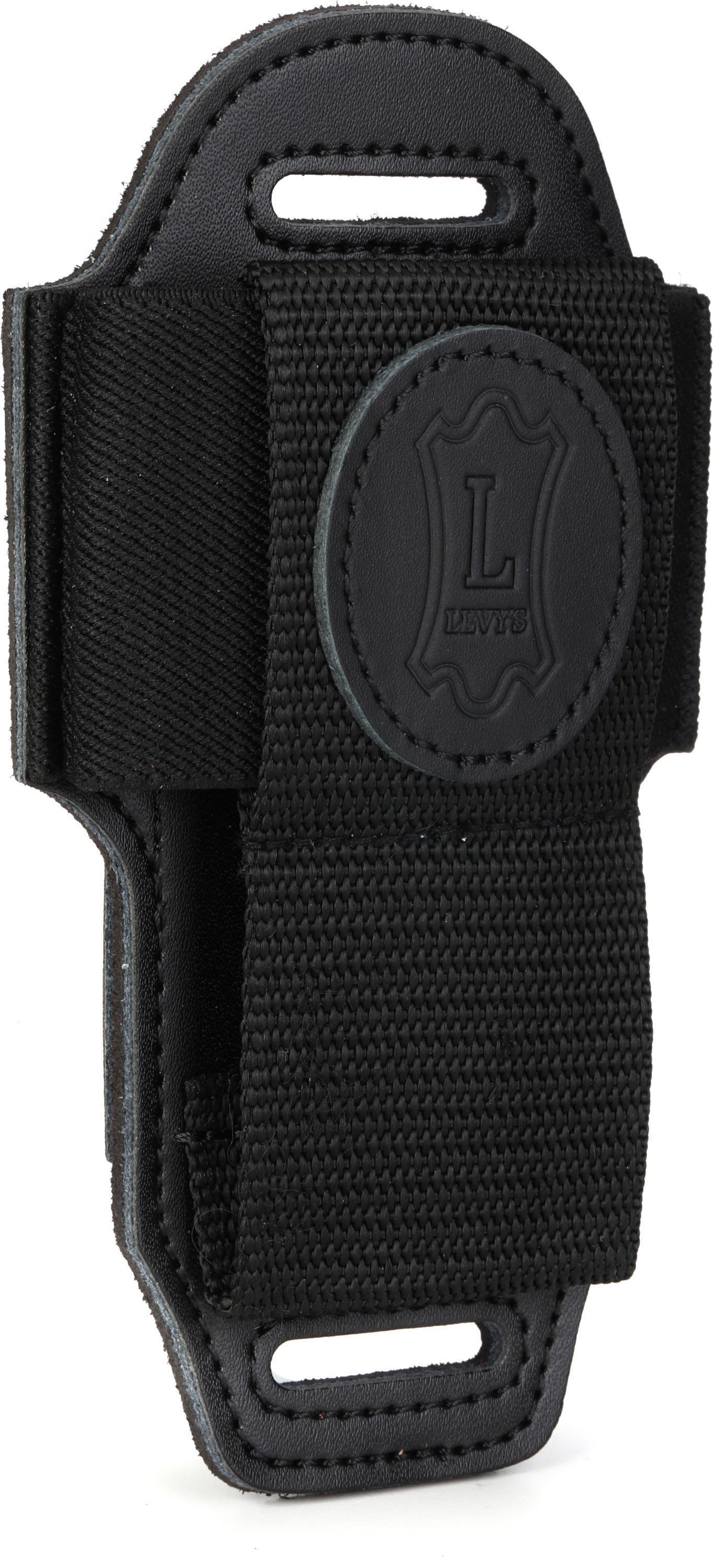 Levy's Wireless Transmitter Bodypack Holder - Black Leather - John Mann's  Guitar Vault