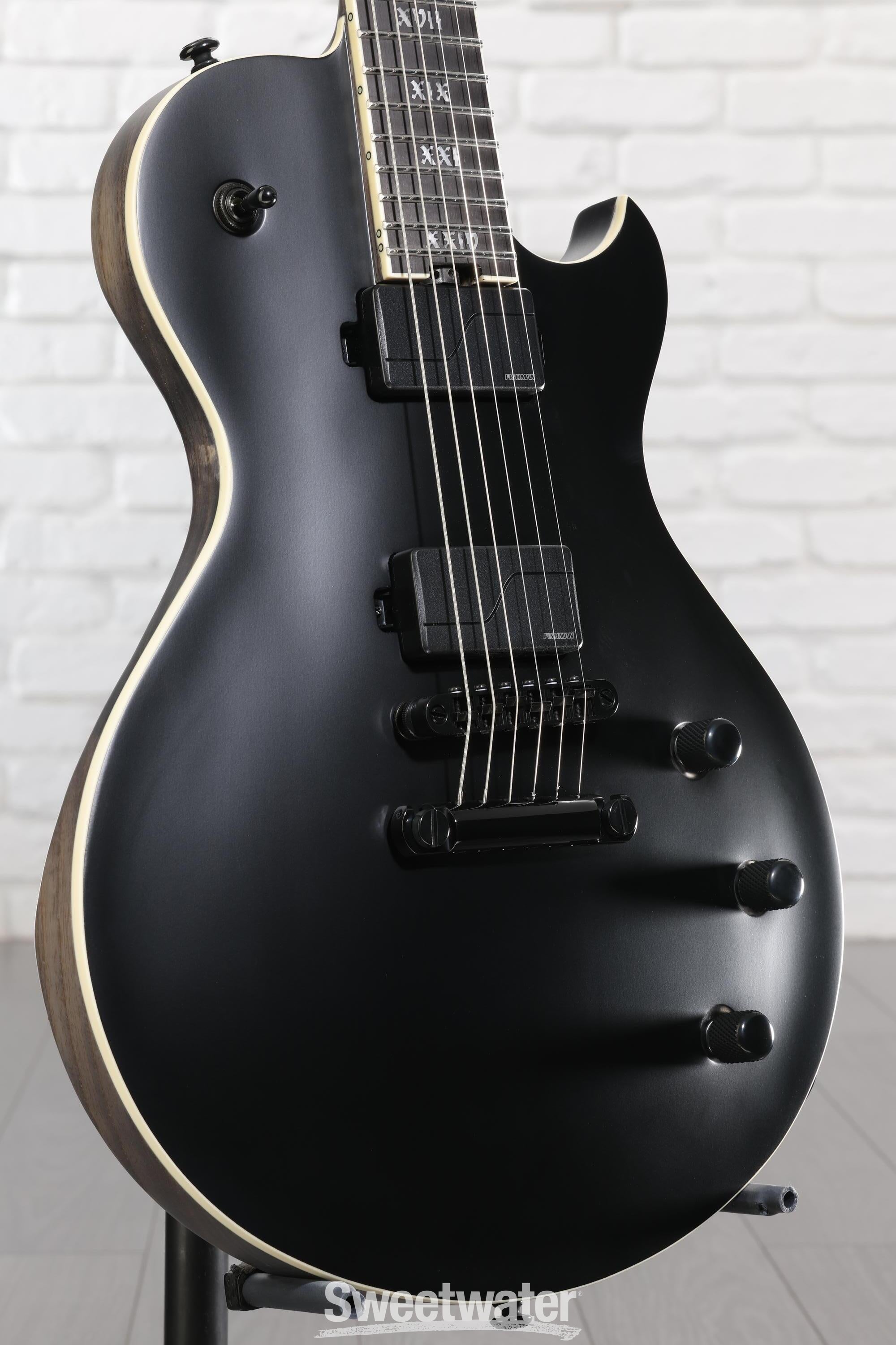 Photo of Schecter Solo-II SLS Elite Evil Twin Electric Guitar - Satin Black