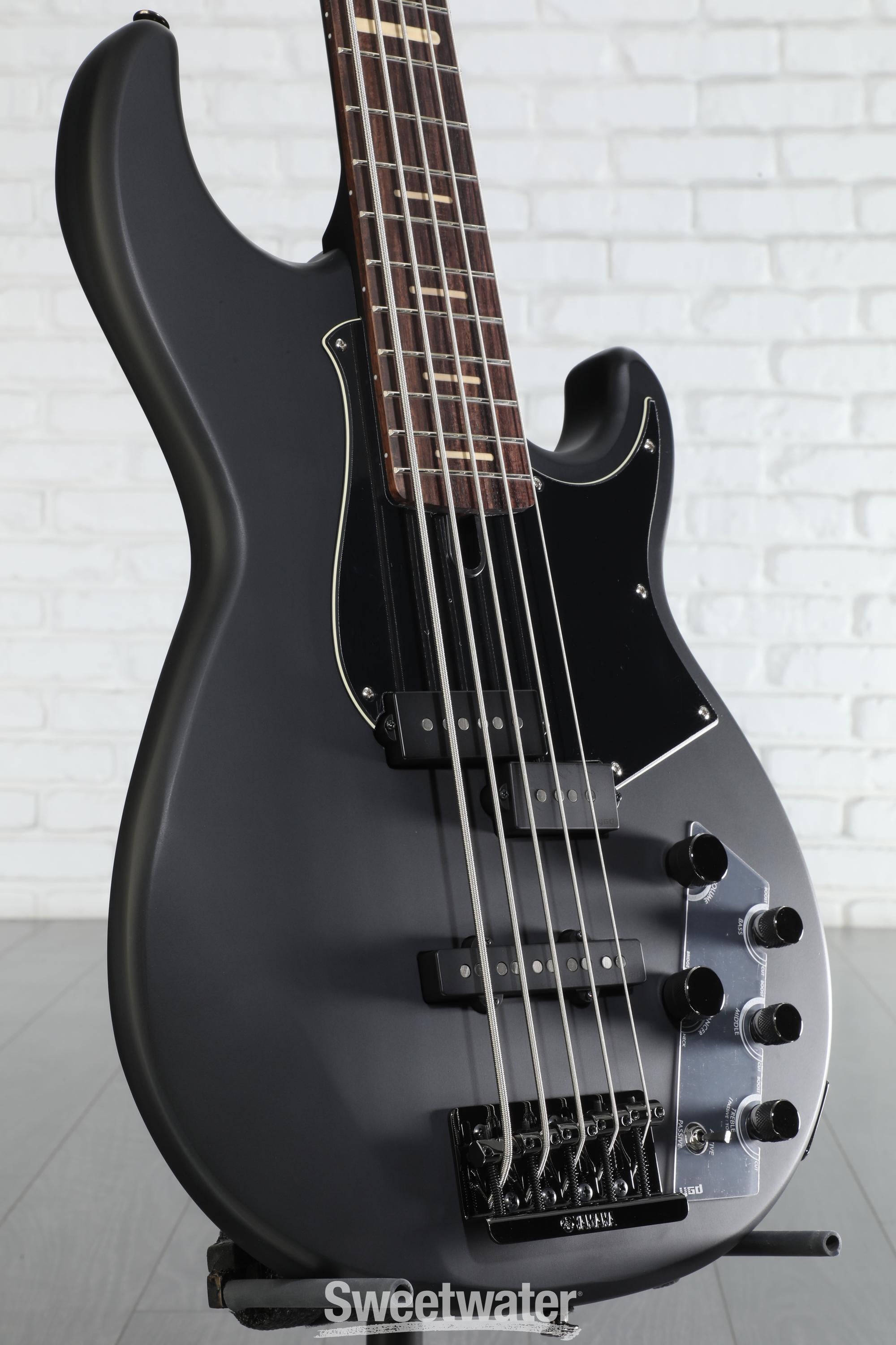 Yamaha BB735A 5-string Bass Guitar - Translucent Matte Black