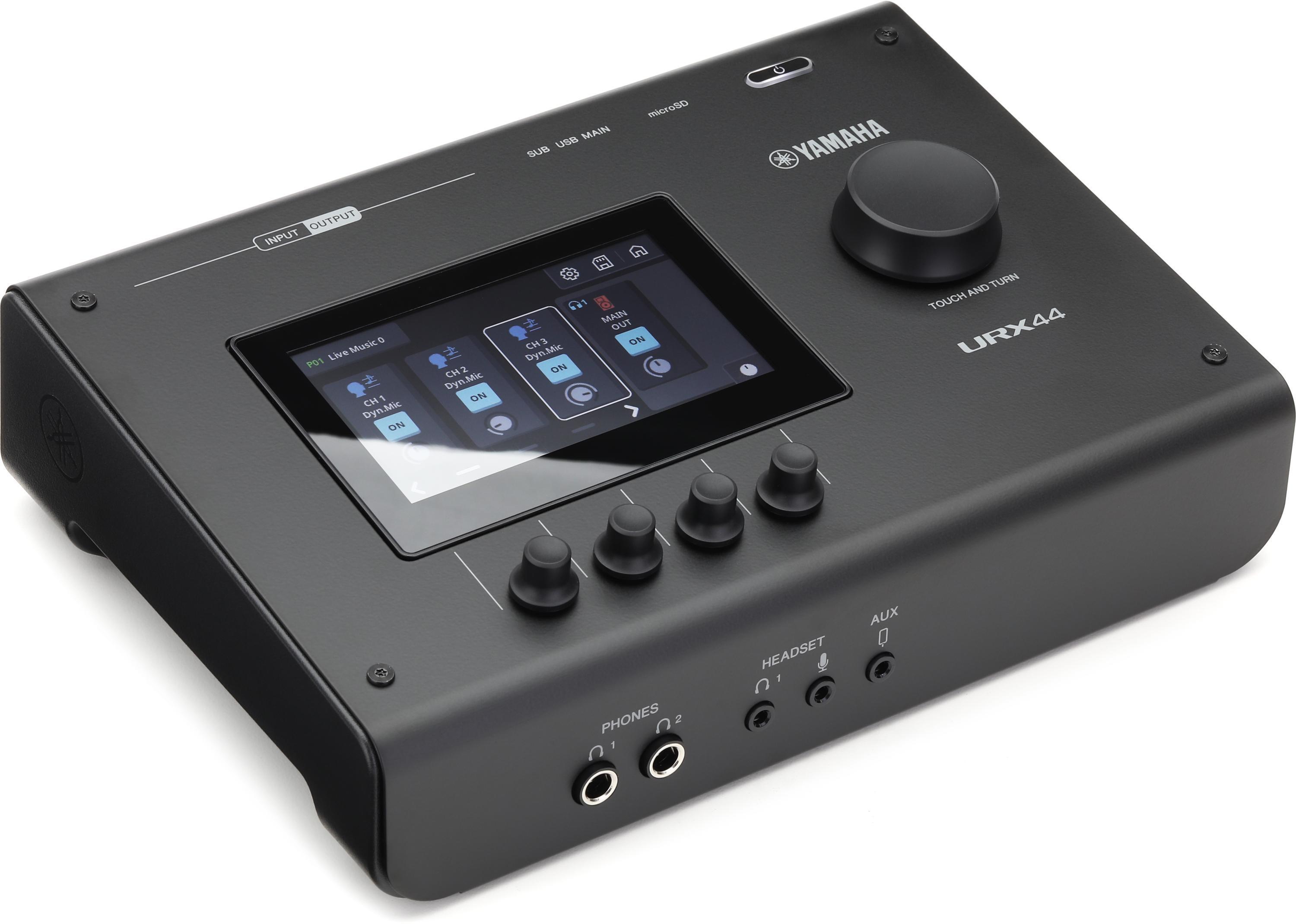 Photo of Yamaha URX44 USB-C Audio Interface - Black