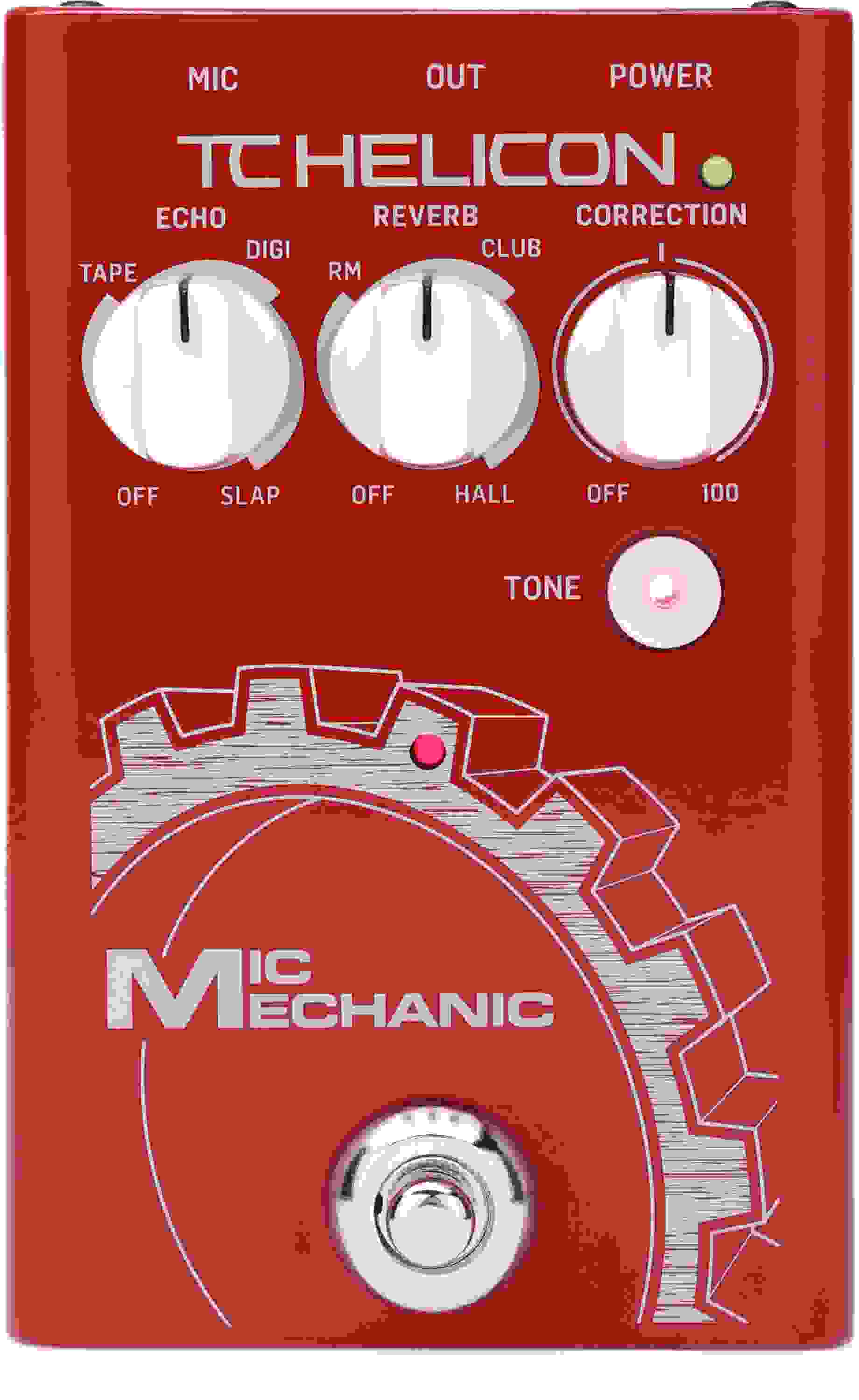 TCHelicon Mic Mechanic 2 Vocal Effects Pedal Sweetwater