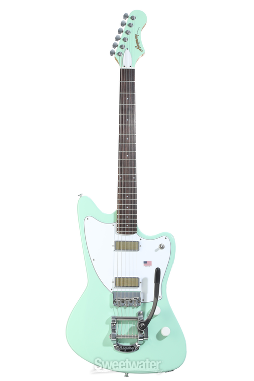 Harmony Silhouette Electric Guitar with Bigsby - Surf Green