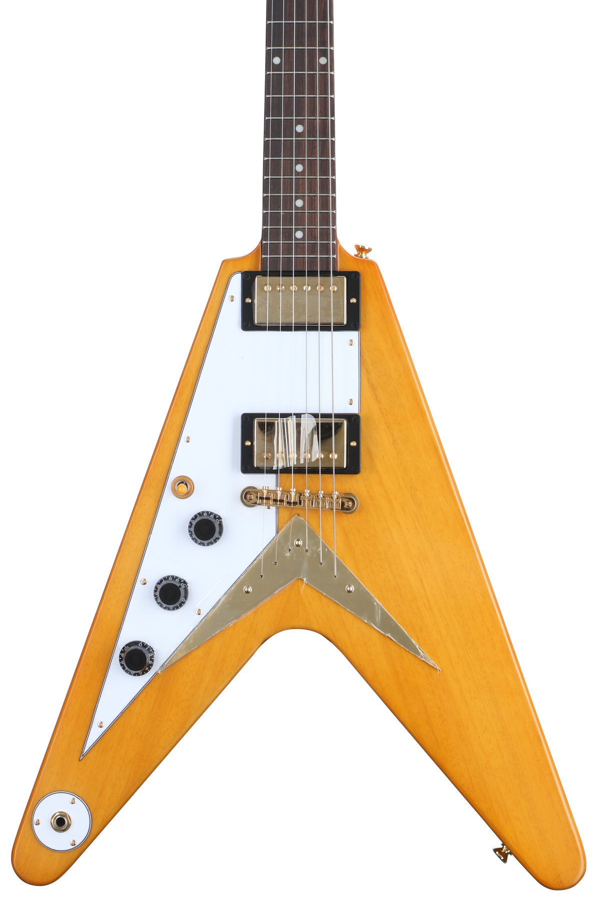 【今週末で終了予定】EMG搭載 Epiphone Flying V Epiphone 1958 Korina Flying V Left-handed Electric Guitar