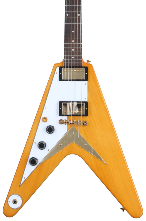 Epiphone 1958 Korina Flying V Left-handed Electric Guitar