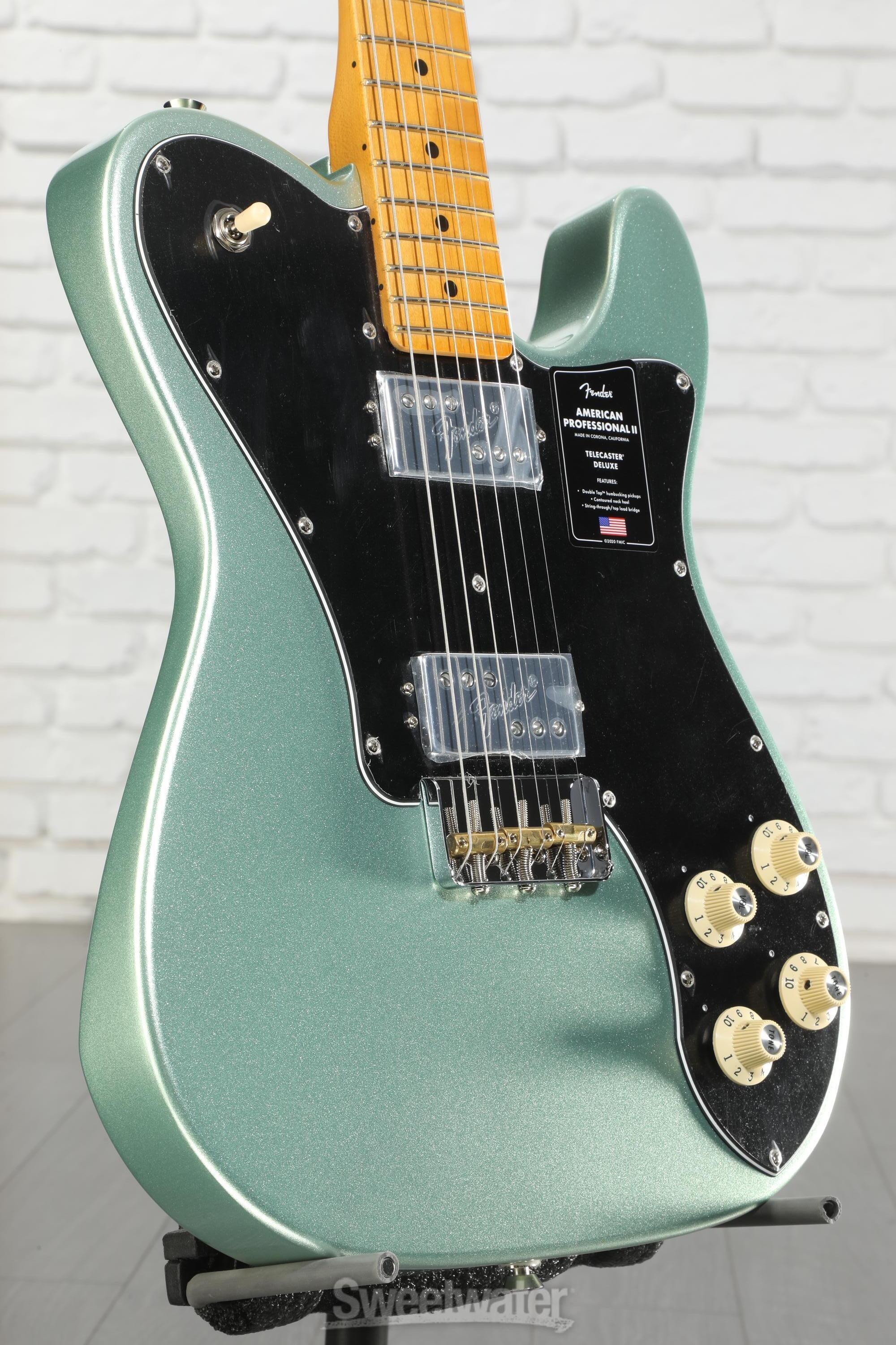 Fender American Professional II Telecaster Deluxe - Mystic Surf