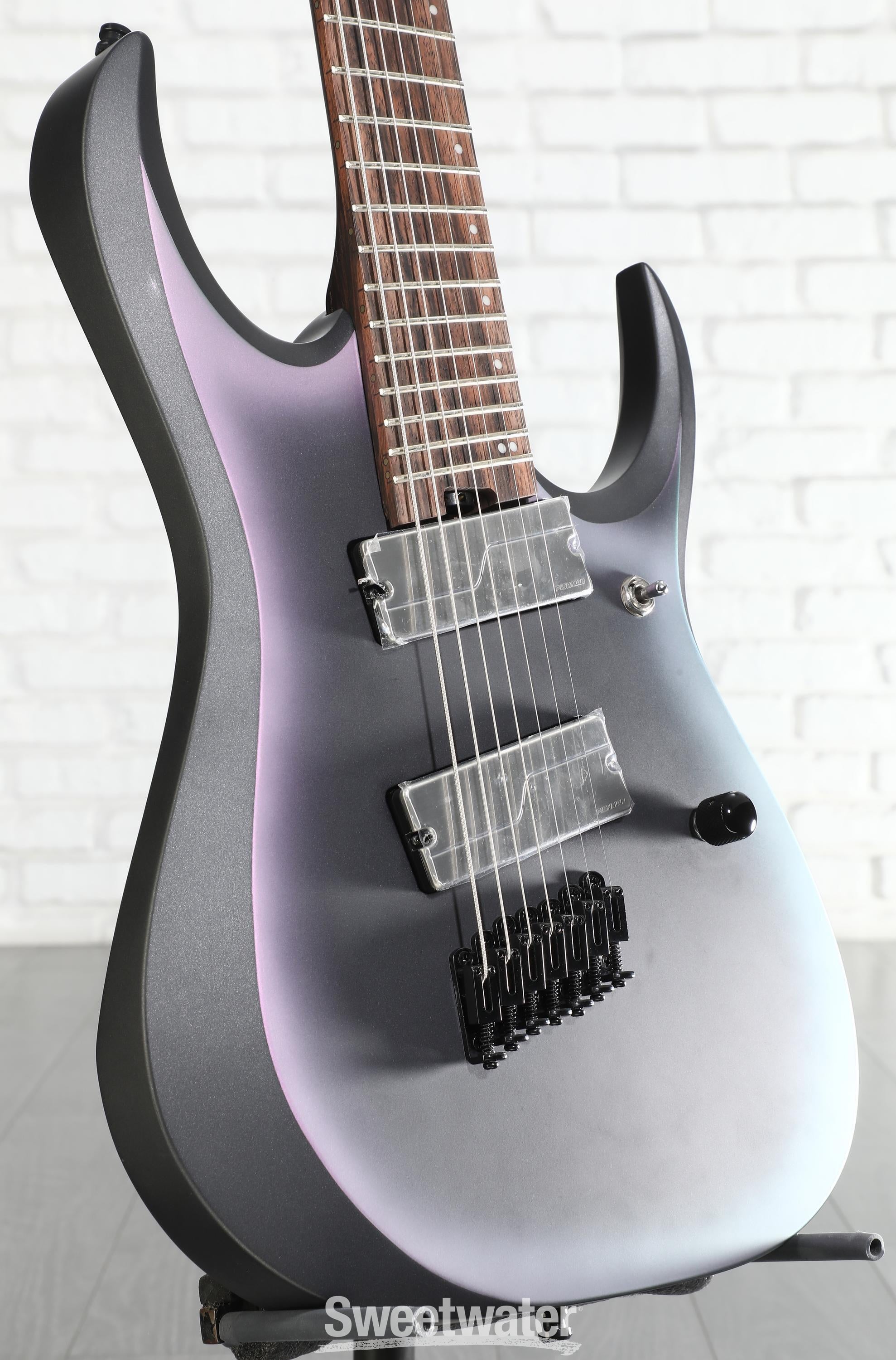 Ibanez Axion Label RGD71ALMS - Black Aurora Burst Matte | Sweetwater