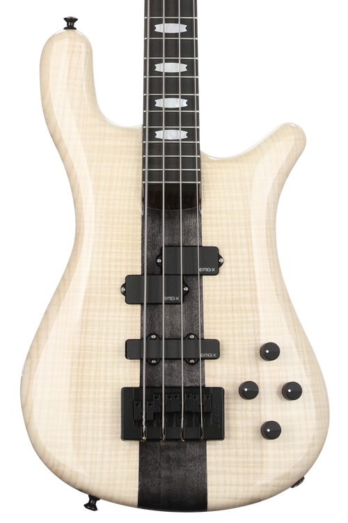 Spector USA NS-2 Bass Guitar - Black & White | Sweetwater