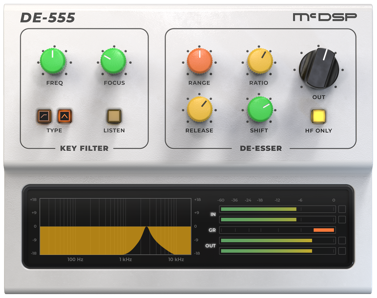 Photo of McDSP DE555 De-esser HD v7 Plug-in