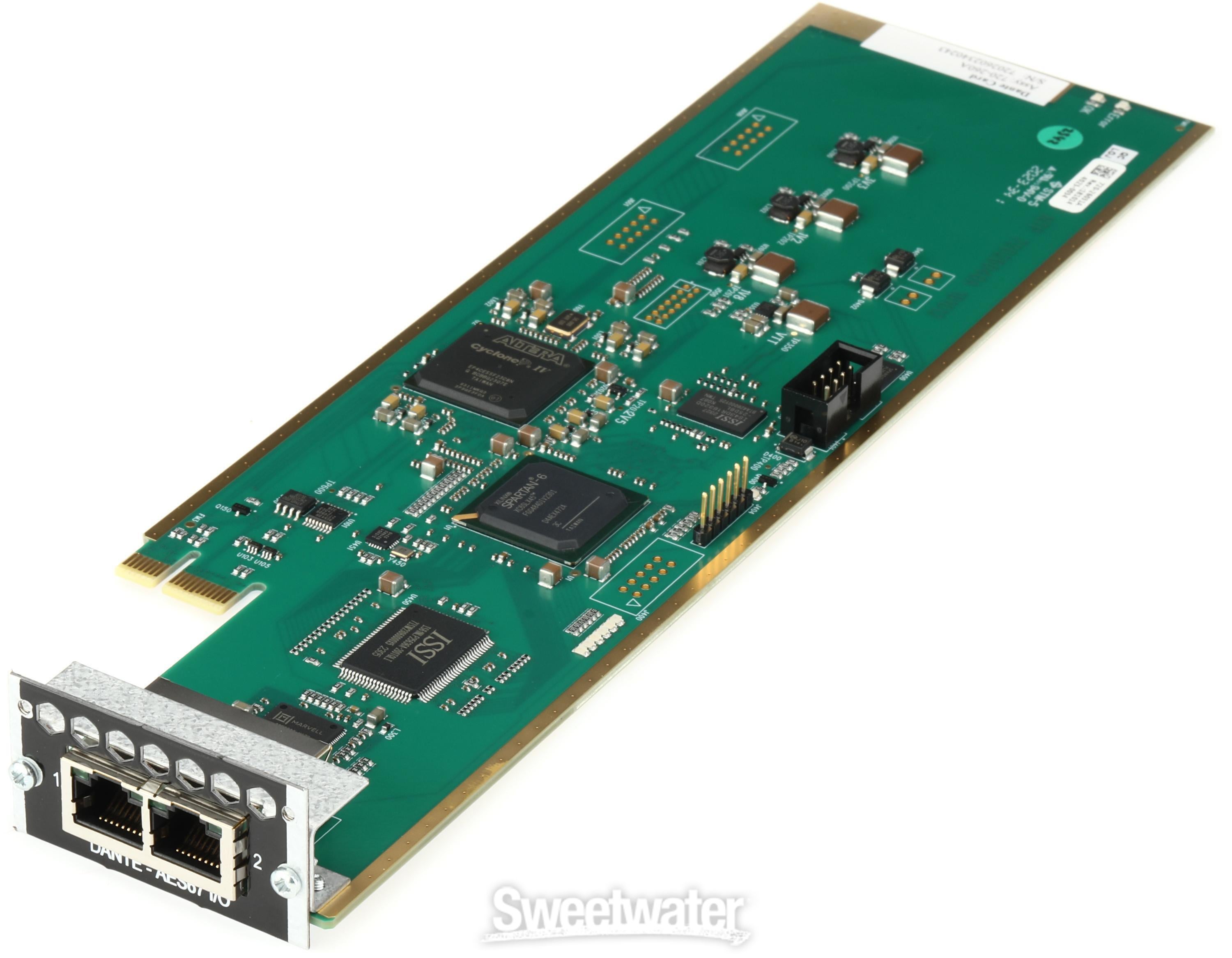 Avid MTRX 128 Channel IP Audio Dante Card | Sweetwater