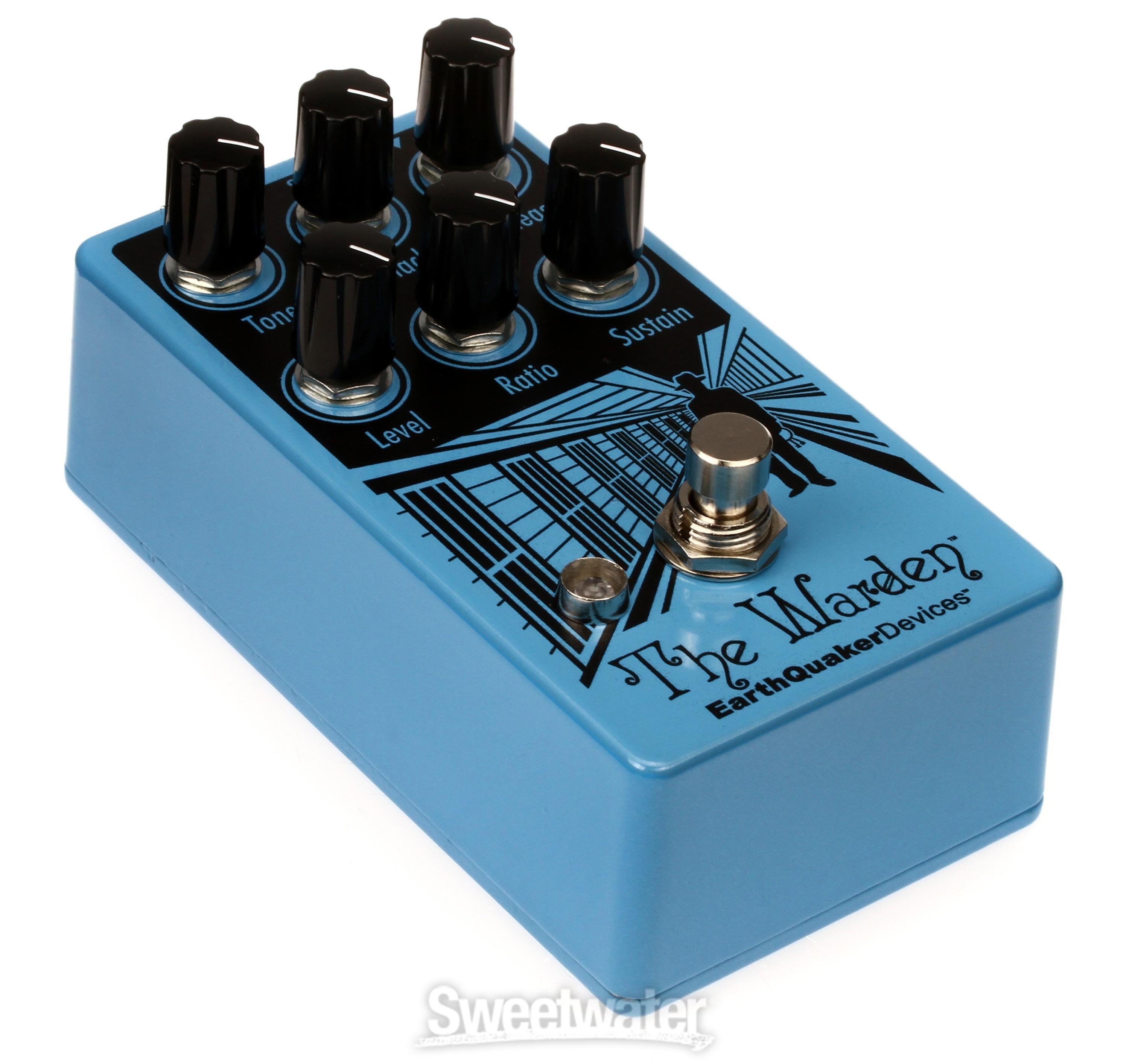 EarthQuaker Devices The Warden V2 Optical Compressor Pedal