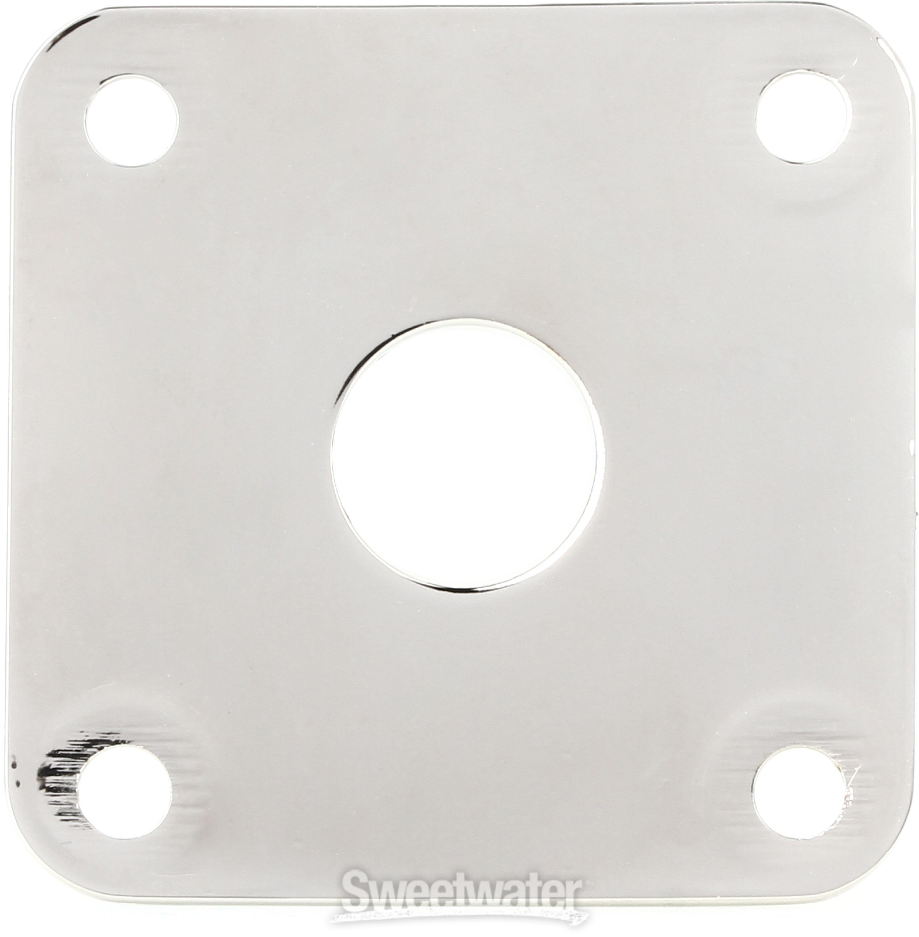 Gibson Accessories Metal Jack Plate for Les Paul - Nickel | Sweetwater