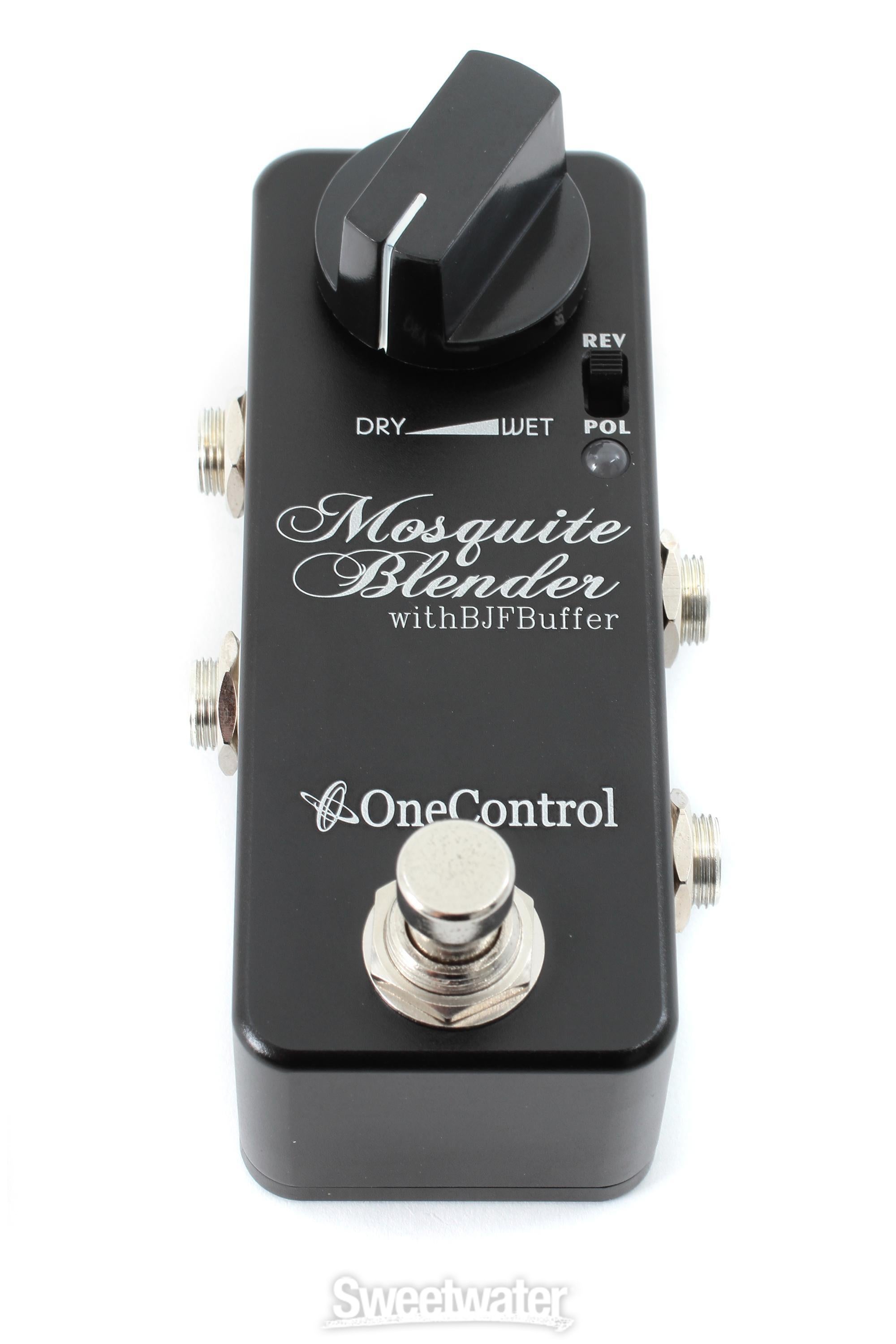 One Control Mosquite Blender Wet/Dry Effects Loop Pedal w/ BJF 