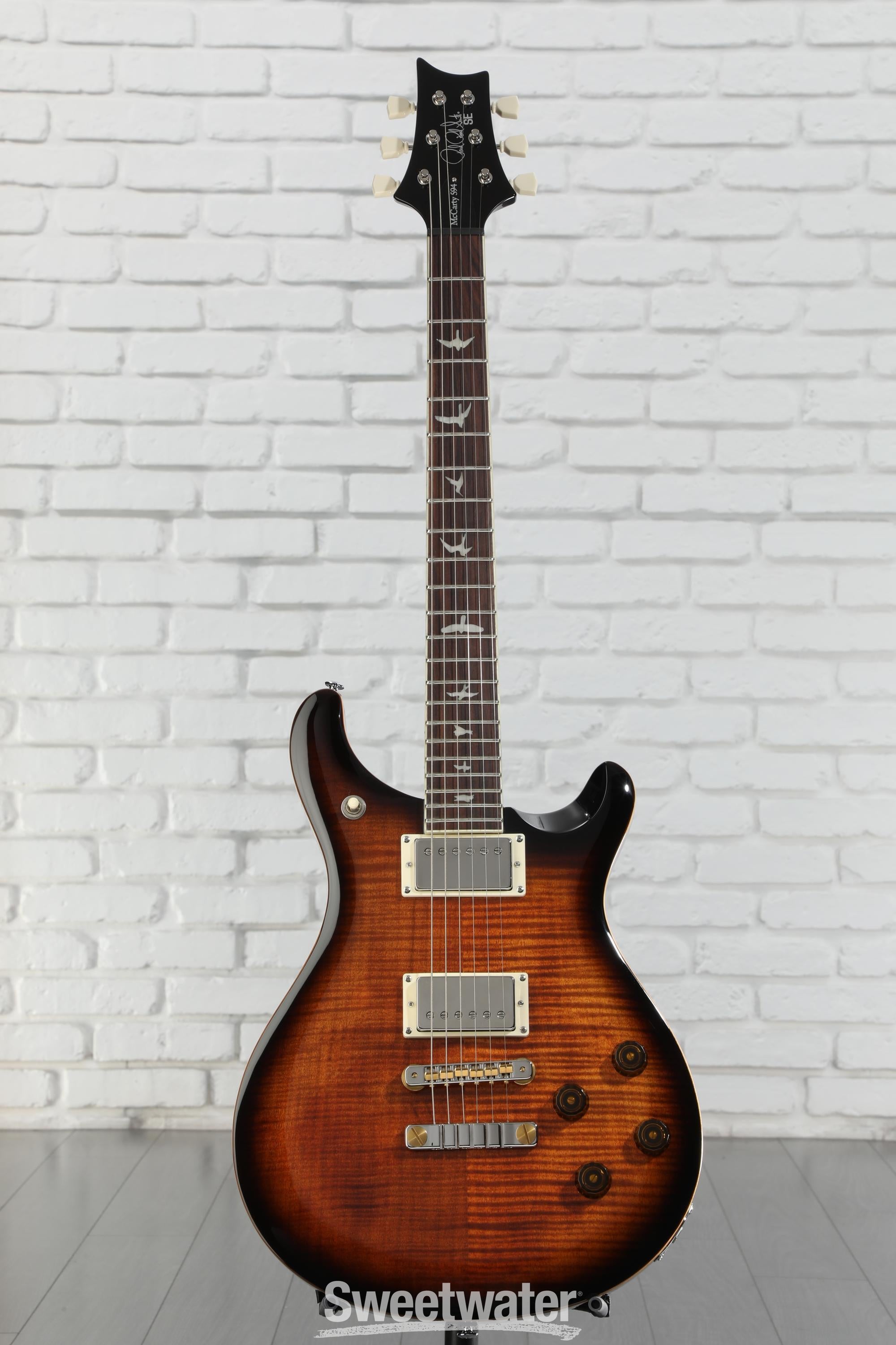 PRS SE McCarty 594 Electric Guitar - Black Gold Burst
