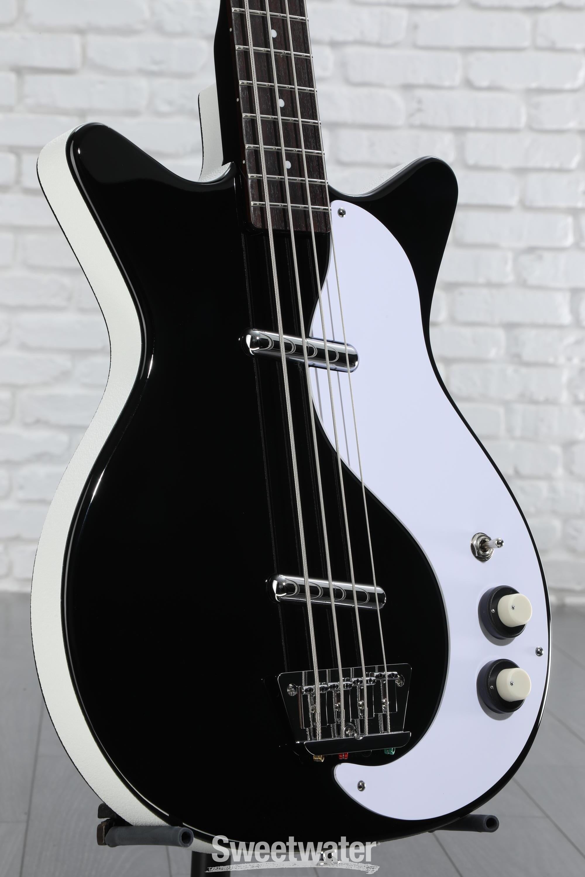 Danelectro '59DC Long Scale Bass - Black | Sweetwater