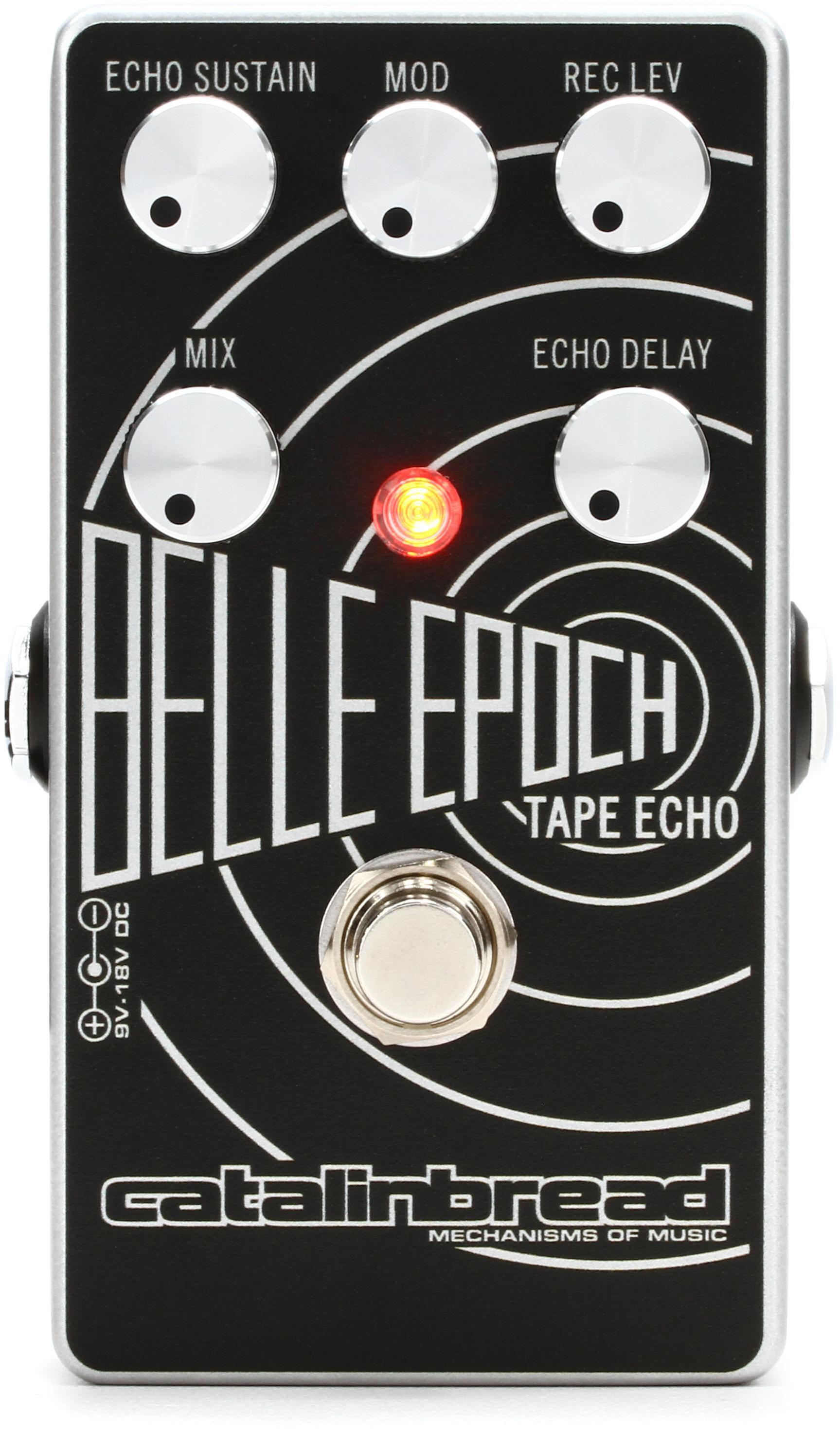 Catalinbread Belle Epoch Tape Echo Pedal - Silver | Sweetwater