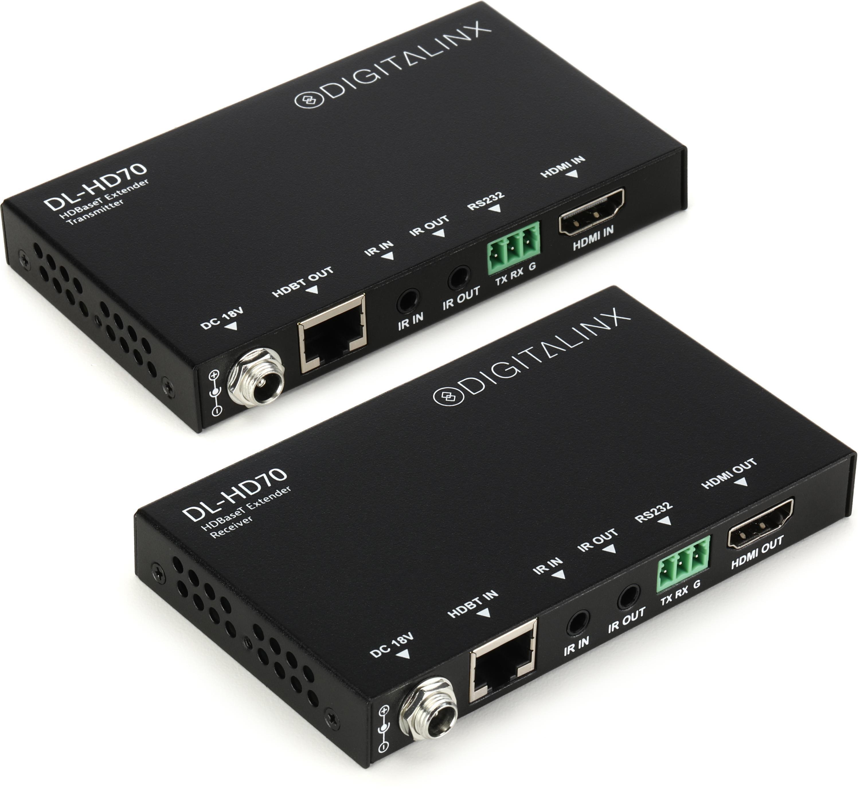 TechLogix cheapest Networx TL-TP70-HDC HDMI &Control Over Twisted Pair Cable Extender Set