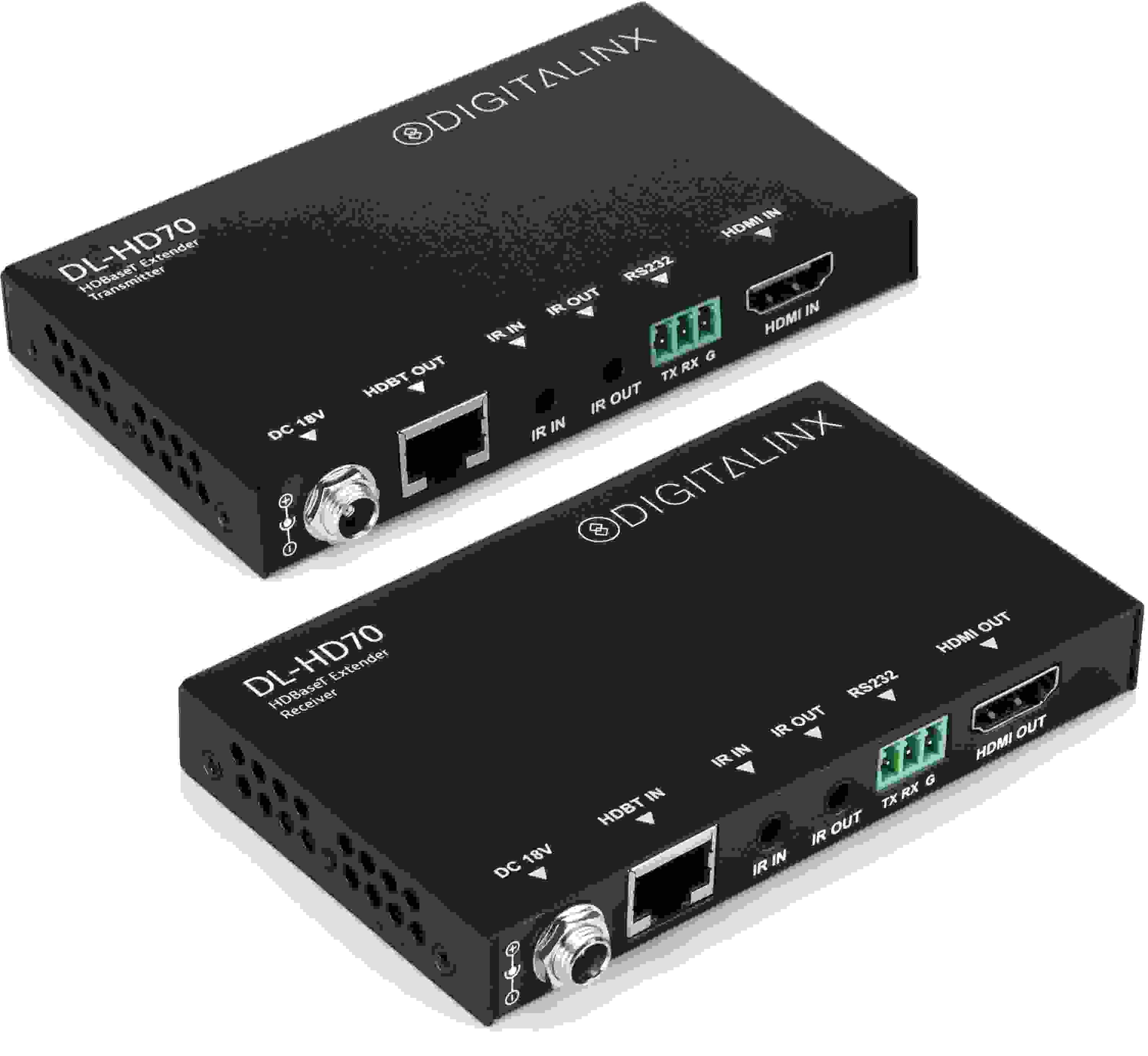 Liberty A/V DL-HD70 DigitaLinx HDMI HDBaseT Extension Set with Control ...
