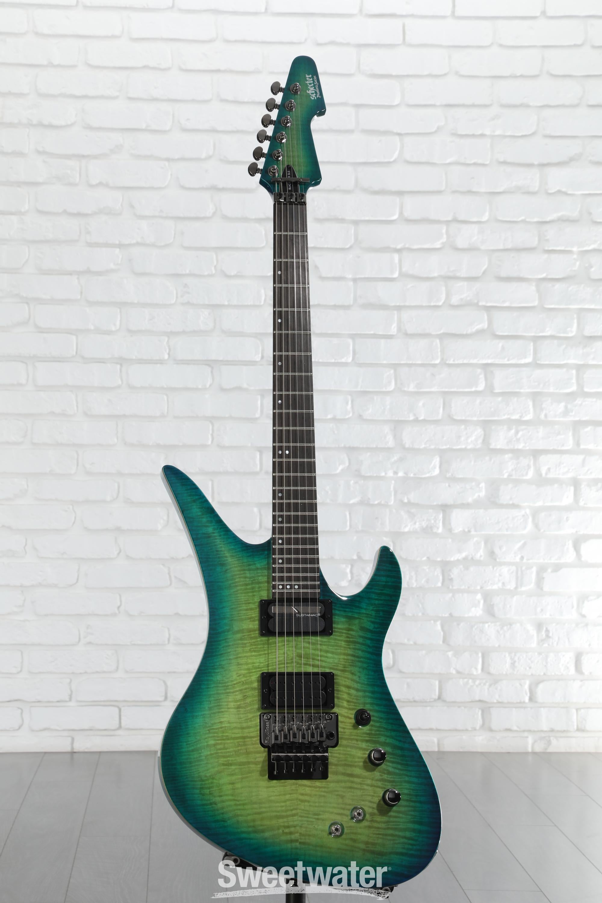 Schecter BlackJack SLS Avenger FR-S - Aquaburst - Sweetwater Exclusive