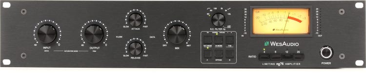 WesAudio ng76 compresseur FET 100% analogique à commandes numériques