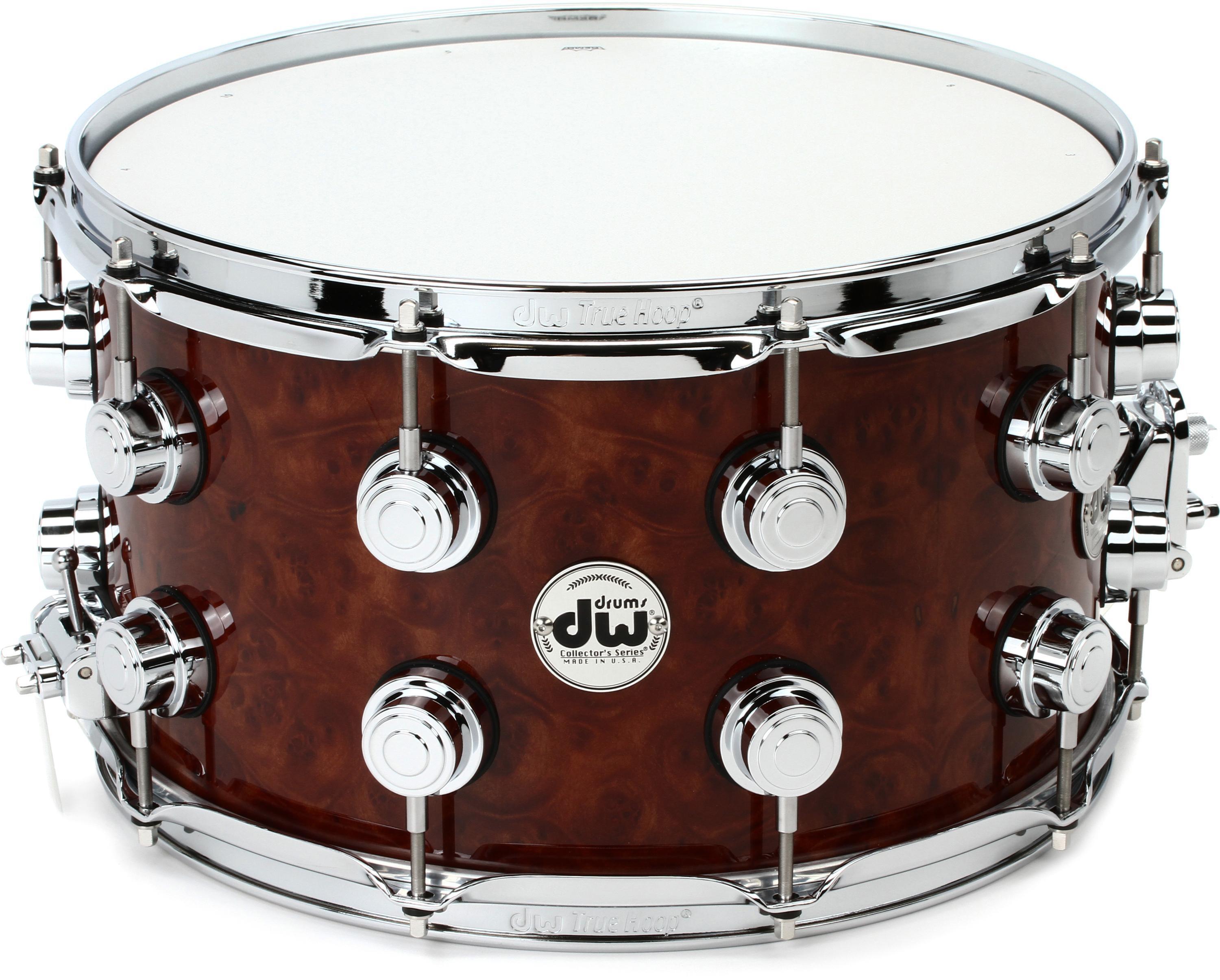 Collector's Series Exotic Snare Drum - 8 x 14 inch - Cinnamon Burl