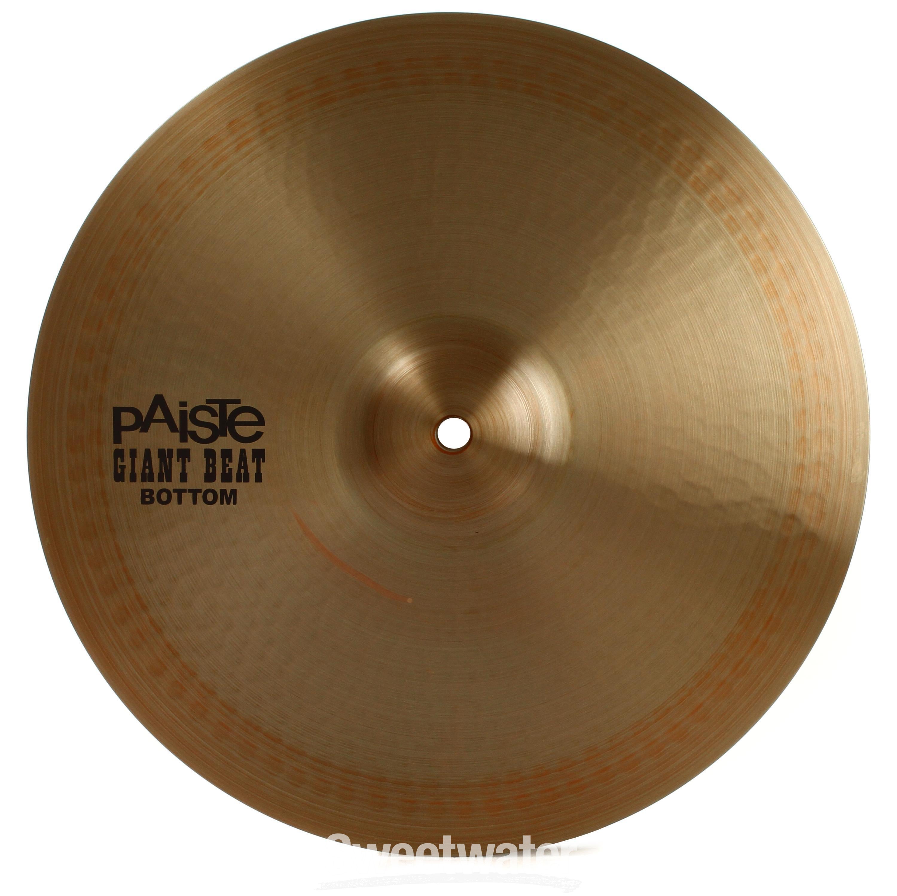 Paiste 15 inch Giant Beat Hi-hat Cymbals | Sweetwater