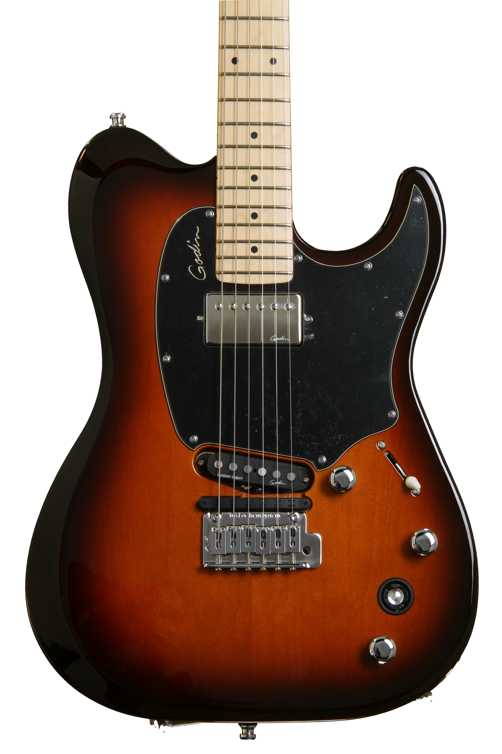 Godin Session Custom TriplePlay, Maple Fingerboard - Lightburst