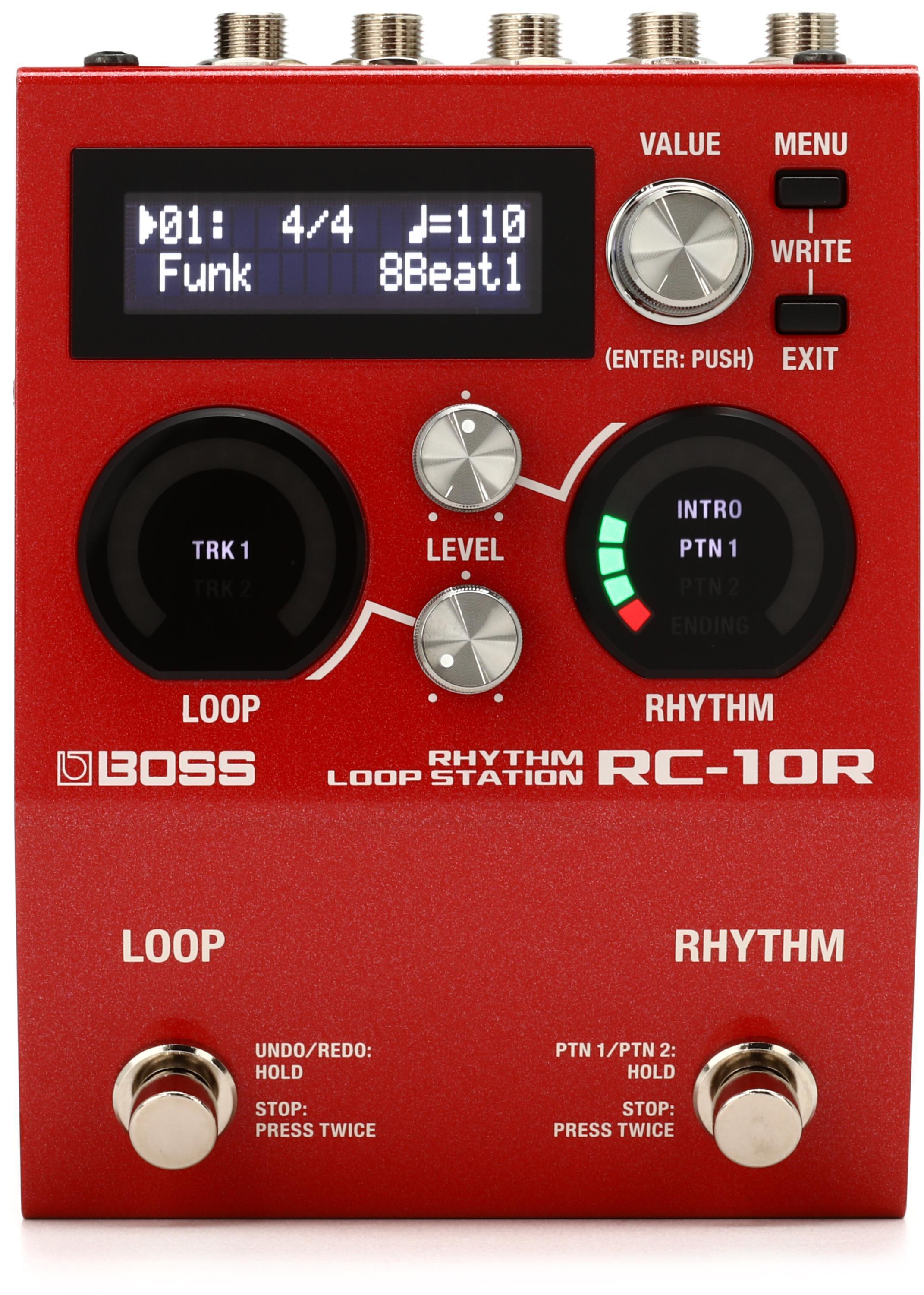 Boss　Loop　Reviews　Pedal　RC-10R　Station　Rhythm　Sweetwater