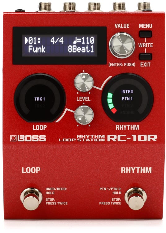 Used Boss Loop Station RC-3 Guitar Effect Looper