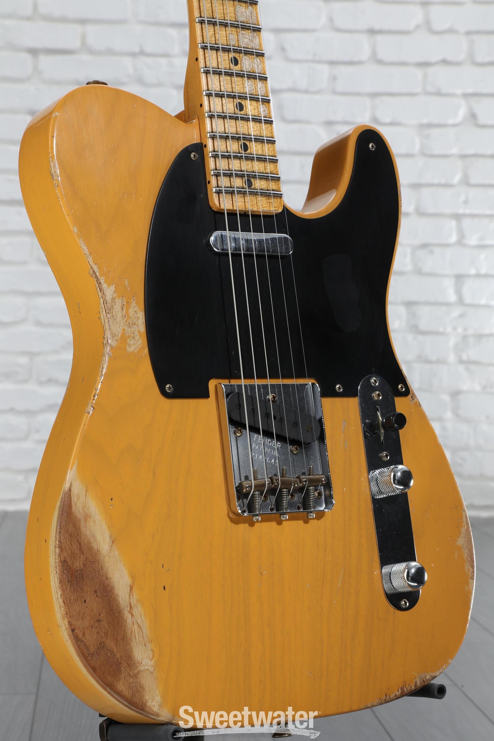 Fender Custom Shop 1953 Telecaster Electric Guitar - Butterscotch