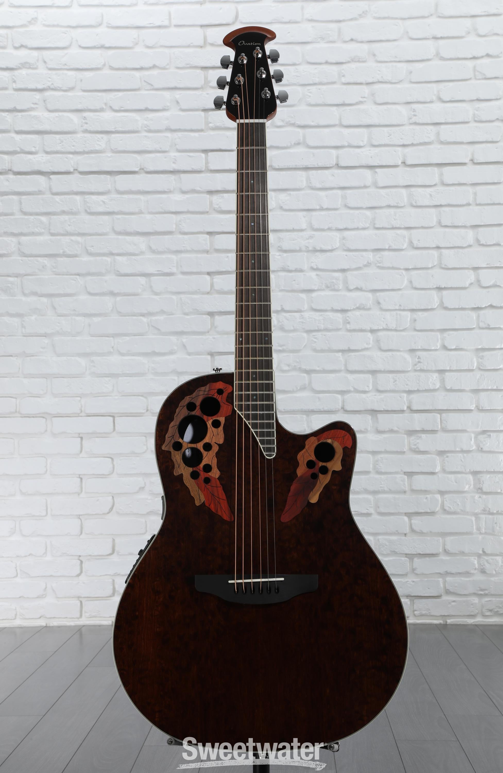 ギター OVATION CE48P TIGER EYE Celebrity Ovation Celebrity Elite CE48P-TGE Super Shallow Acoustic