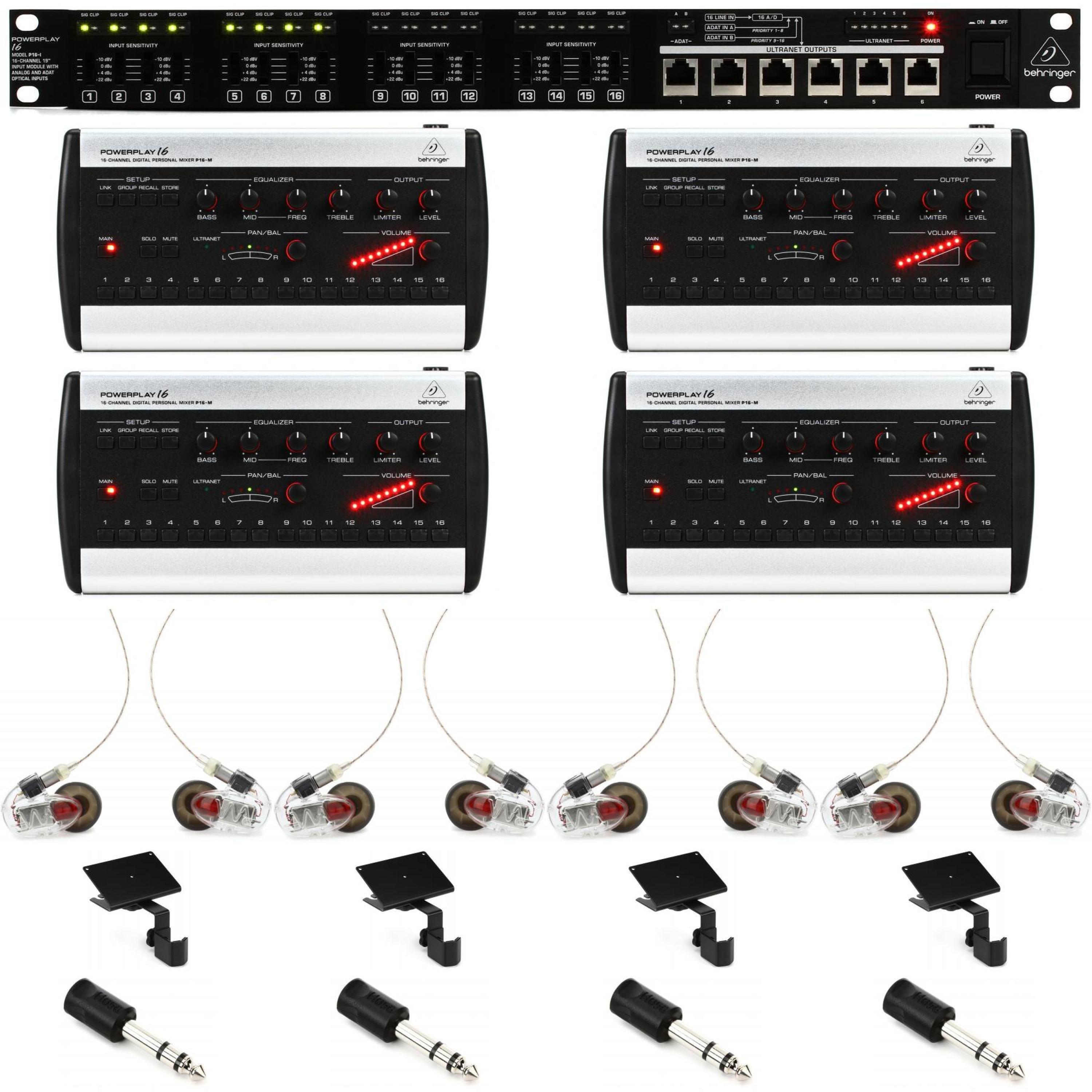 Five Personal Monitor Mixing Systems for the Studio and Stage