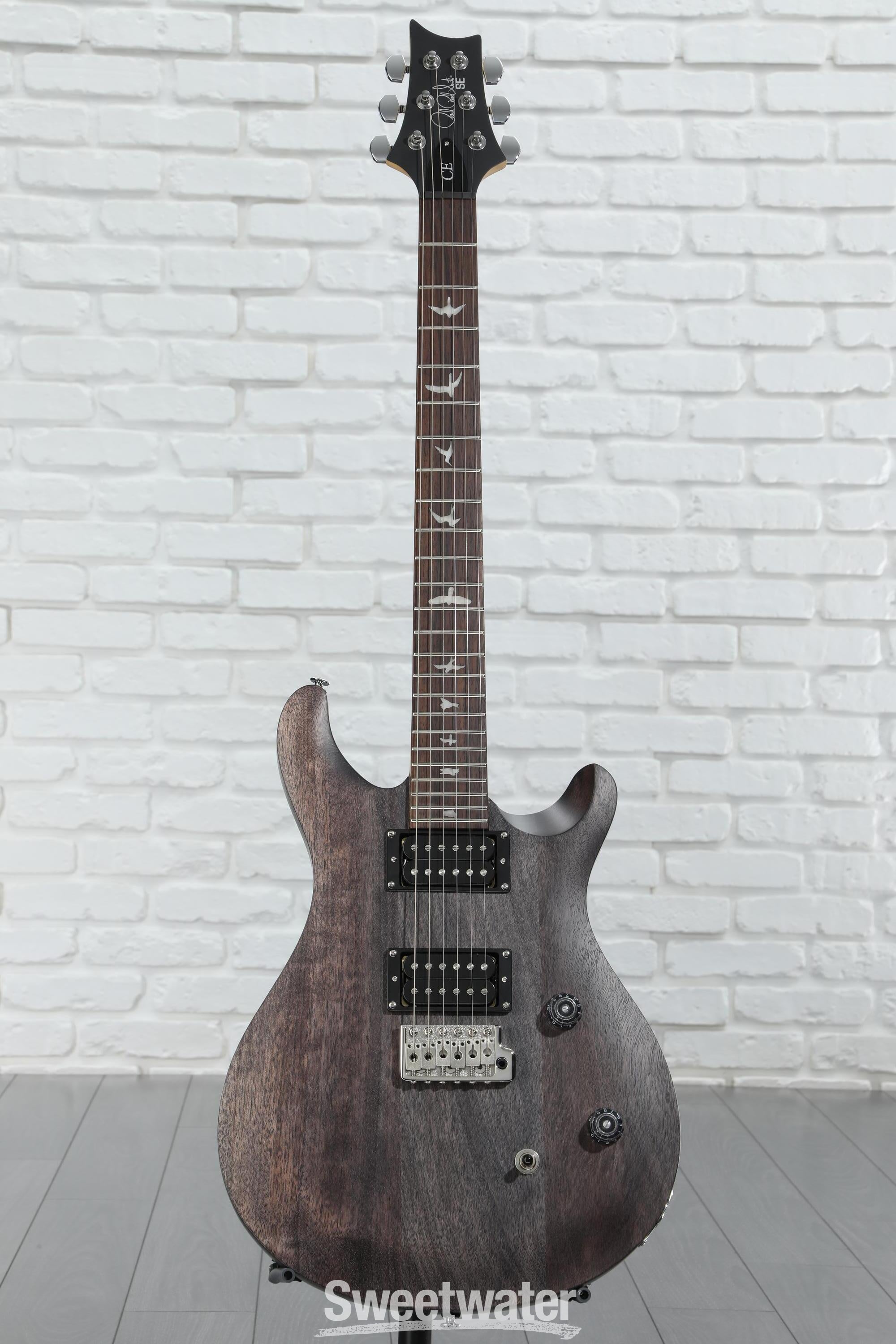 PRS SE CE 24 Standard Satin Electric Guitar - Charcoal Satin