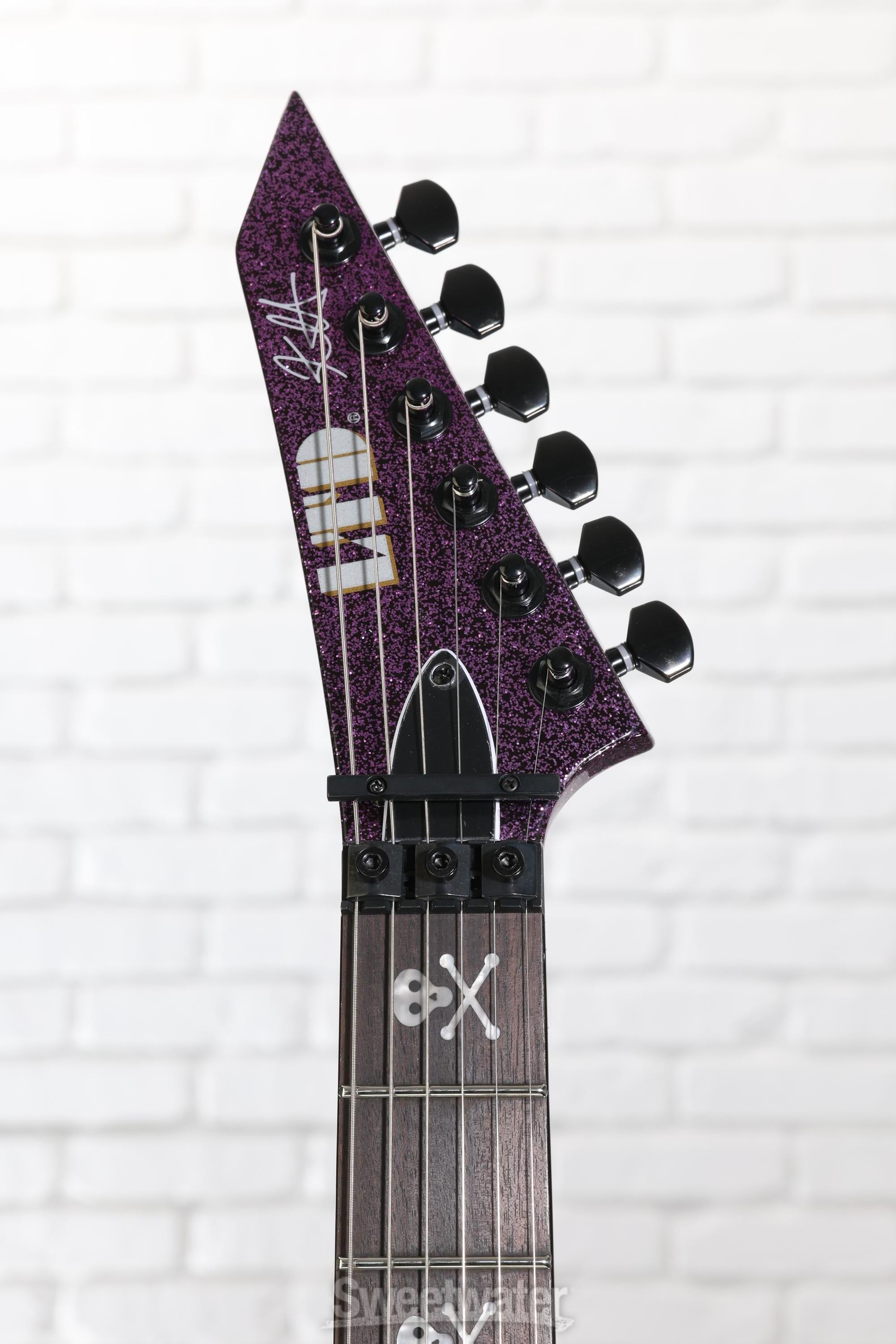 ESP LTD Kirk Hammett Signature KH-602 - Purple Sparkle | Sweetwater