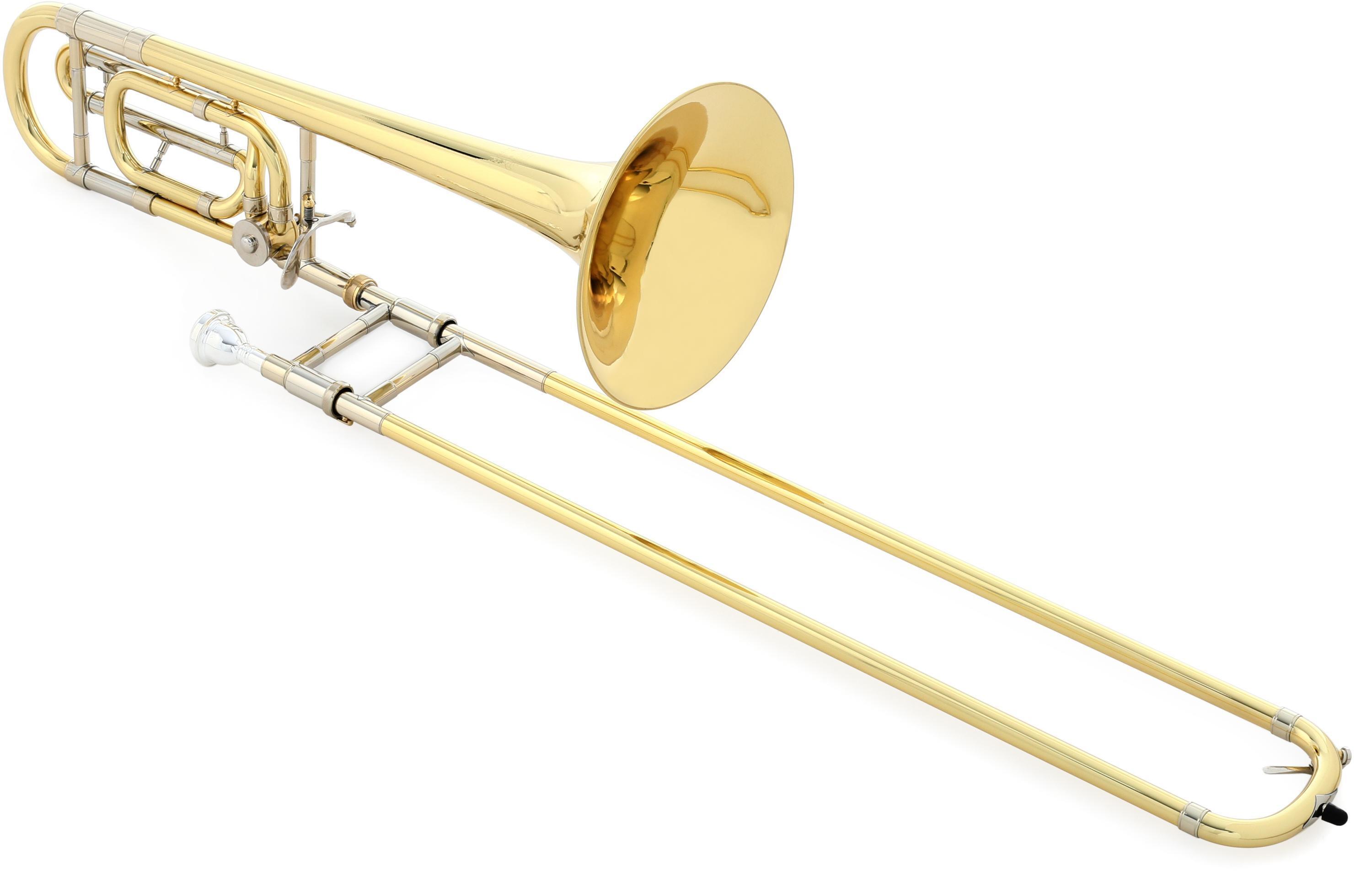 Bach 42B Stradivarius Professional Trombone - F-Attachment - Lacquer