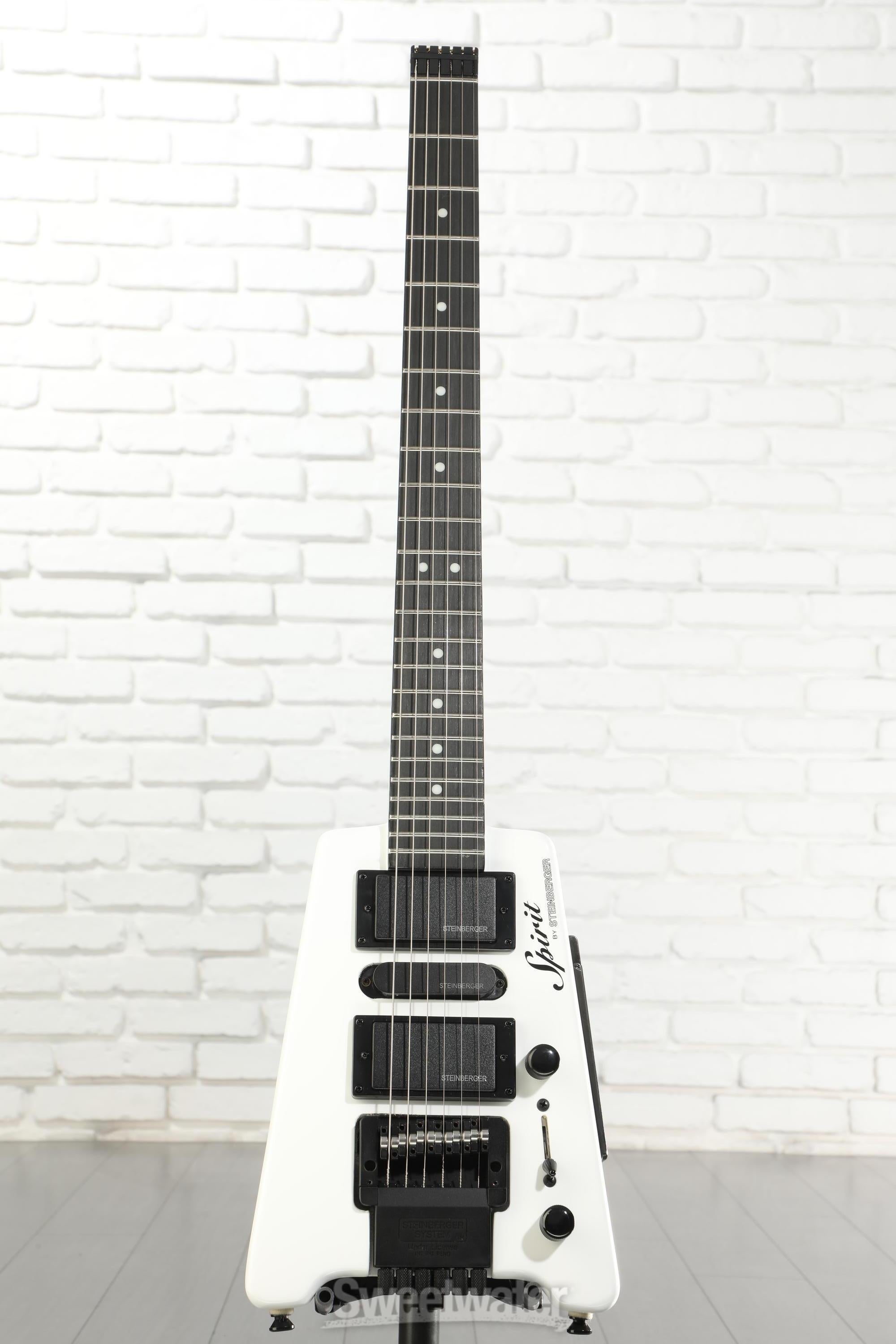 Steinberger Spirit GT-PRO Deluxe Electric Guitar - White | Sweetwater