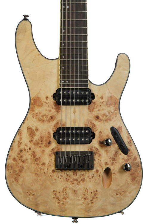 Ibanez S7721PB 7-String - Natural Flat