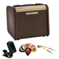 Photo of Fishman Loudbox Micro 40-watt 1 x 5.25-inch Acoustic Combo Amp Essentials Bundle