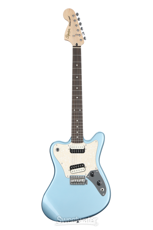 Squier Paranormal Super-Sonic Electric Guitar - Ice Blue Metallic 